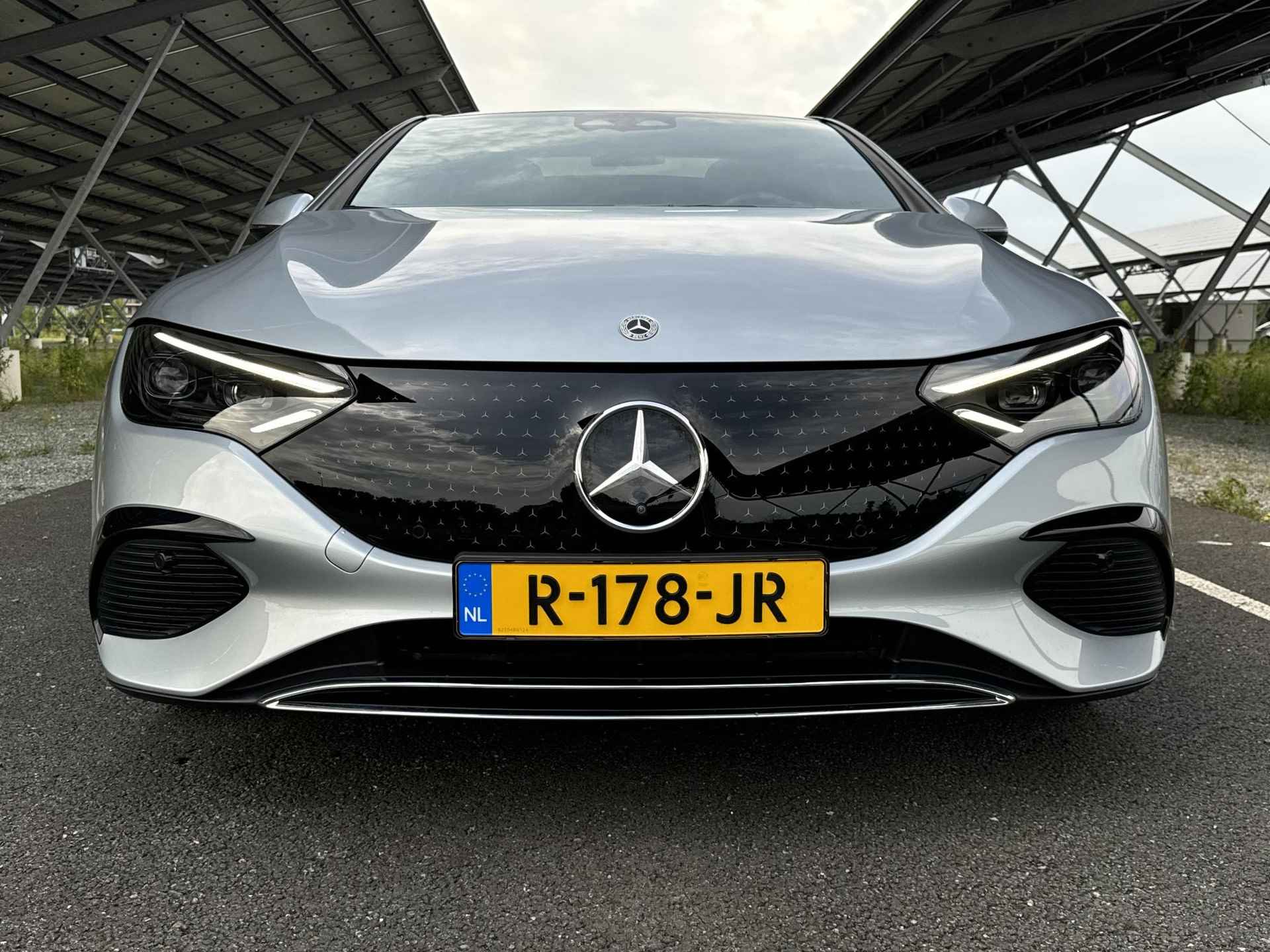 Mercedes-Benz EQE 350+ Launch Edition Luxury Line 91 kWh | Memory stoelen | Panoramadak | Burmester | Achterasbesturing | 360 camera | Sfeerverlichting | - 3/39