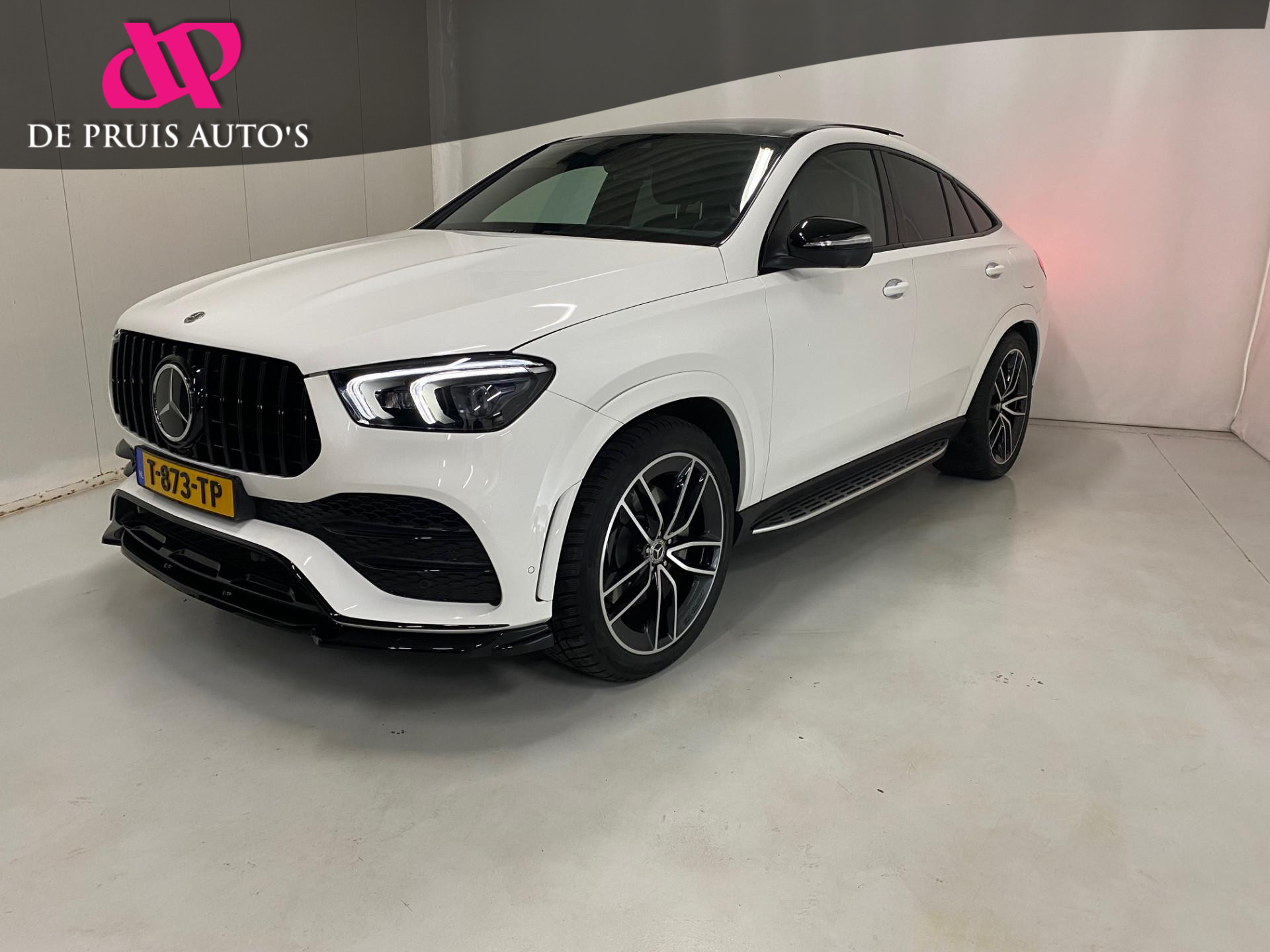 Mercedes-Benz GLE Coupé 350 e 4MATIC AMG 22 Inch HUD Luchtvering Burmester Trekhaak Night-pakket Matrix