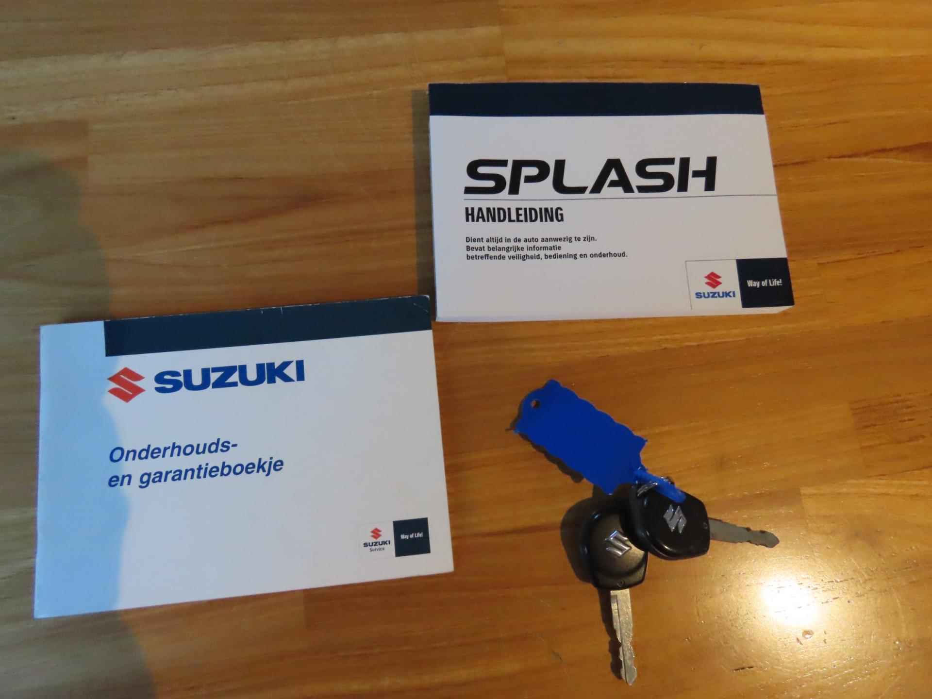 Suzuki Splash 1.0 VVT Comfort EASSS/ Dealer Onderhouden/ Parkeersensoren/ Lm Velgen - 20/25