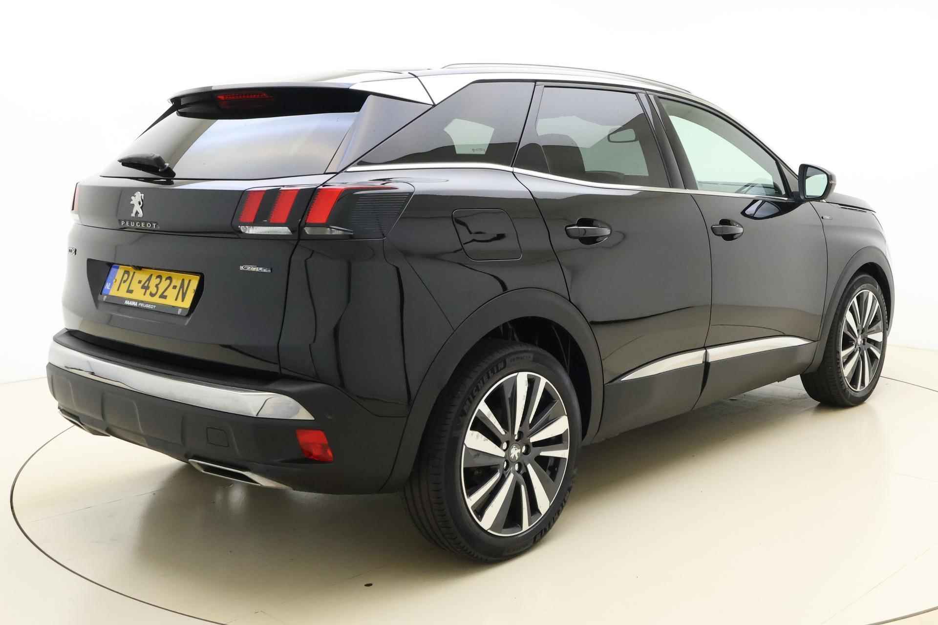 Peugeot 3008 1.2 PureTech GT Line 130 PK | Handgeschakeld | Elektrische achterklep | Dodehoekdetectie | Cruise Control | Airco | Navigatie | Camera | Start/stop | - 3/34