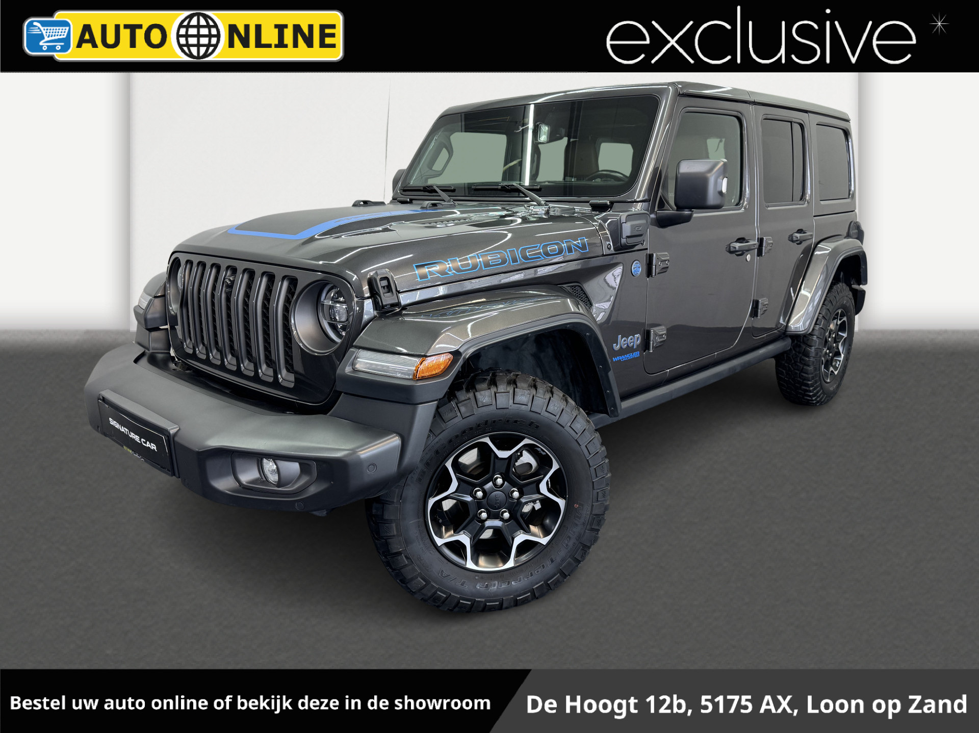 Jeep Wrangler Unlimited 4xe 380 Rubicon✅Stoelverwarming✅Stuurverwarming✅Hardtop✅Trekhaak✅Leder Bekleding✅Achteruitrijcamera✅Adaptive Cruise Control✅