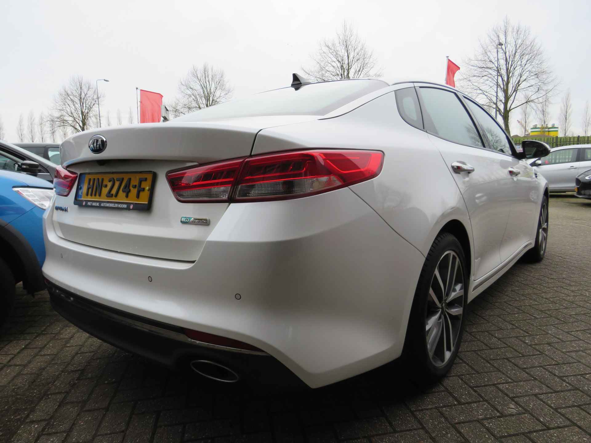 Kia Optima 1.7 CRDi DynamicLine| 140-PK| Euro-6| Parelmoer metallic lak| | Clima-Airco | Navigatie | Parkeersensoren | Incl. BOVAG Garantie | - 14/46