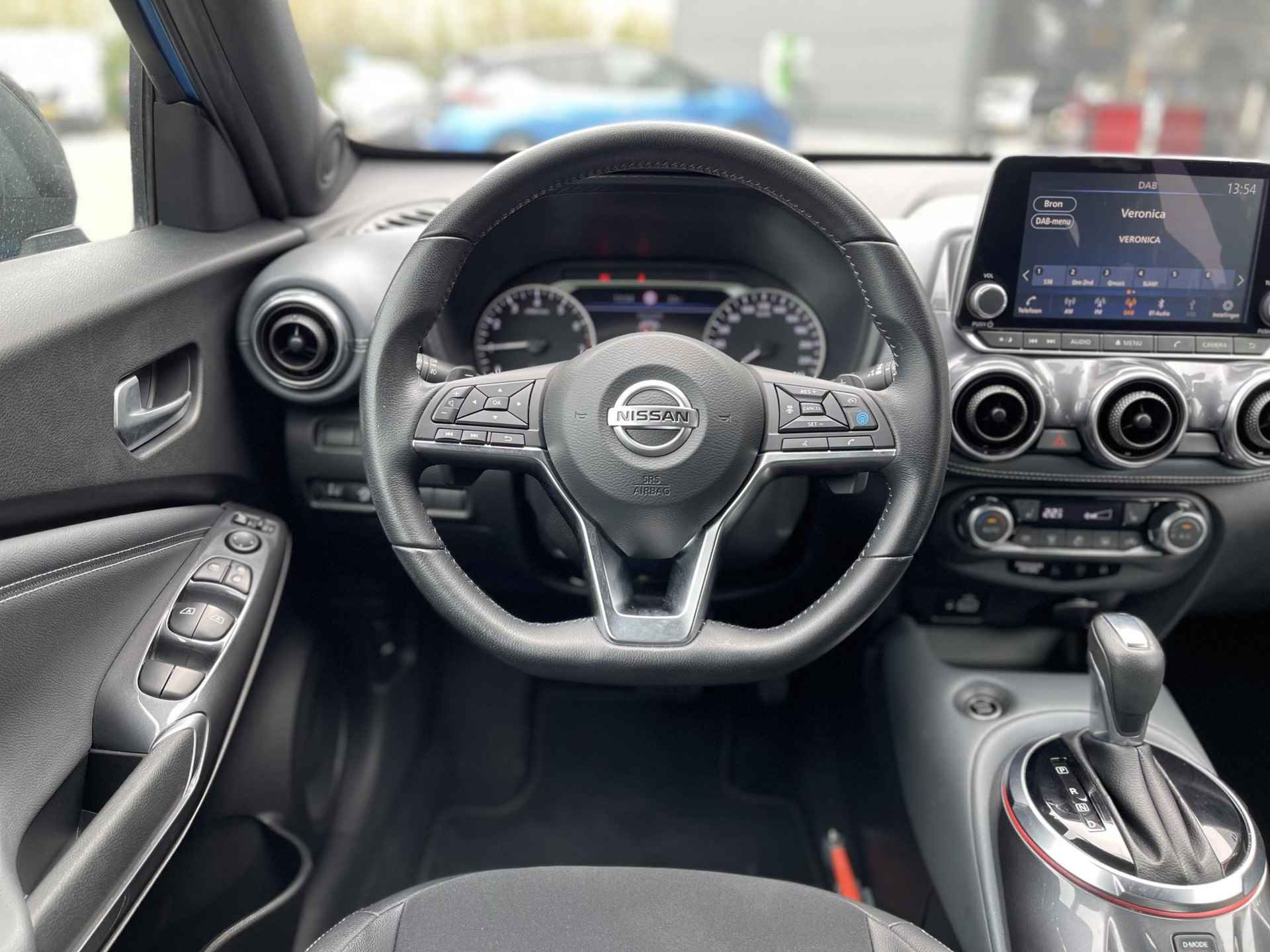 Nissan Juke 1.0 DIG-T Tekna | Apple Carplay/Android Auto | Stoelverwarming | Adapt. Cruise Control | 360° Camera | Voorruit Verwarmd | Rijklaarprijs! - 15/28