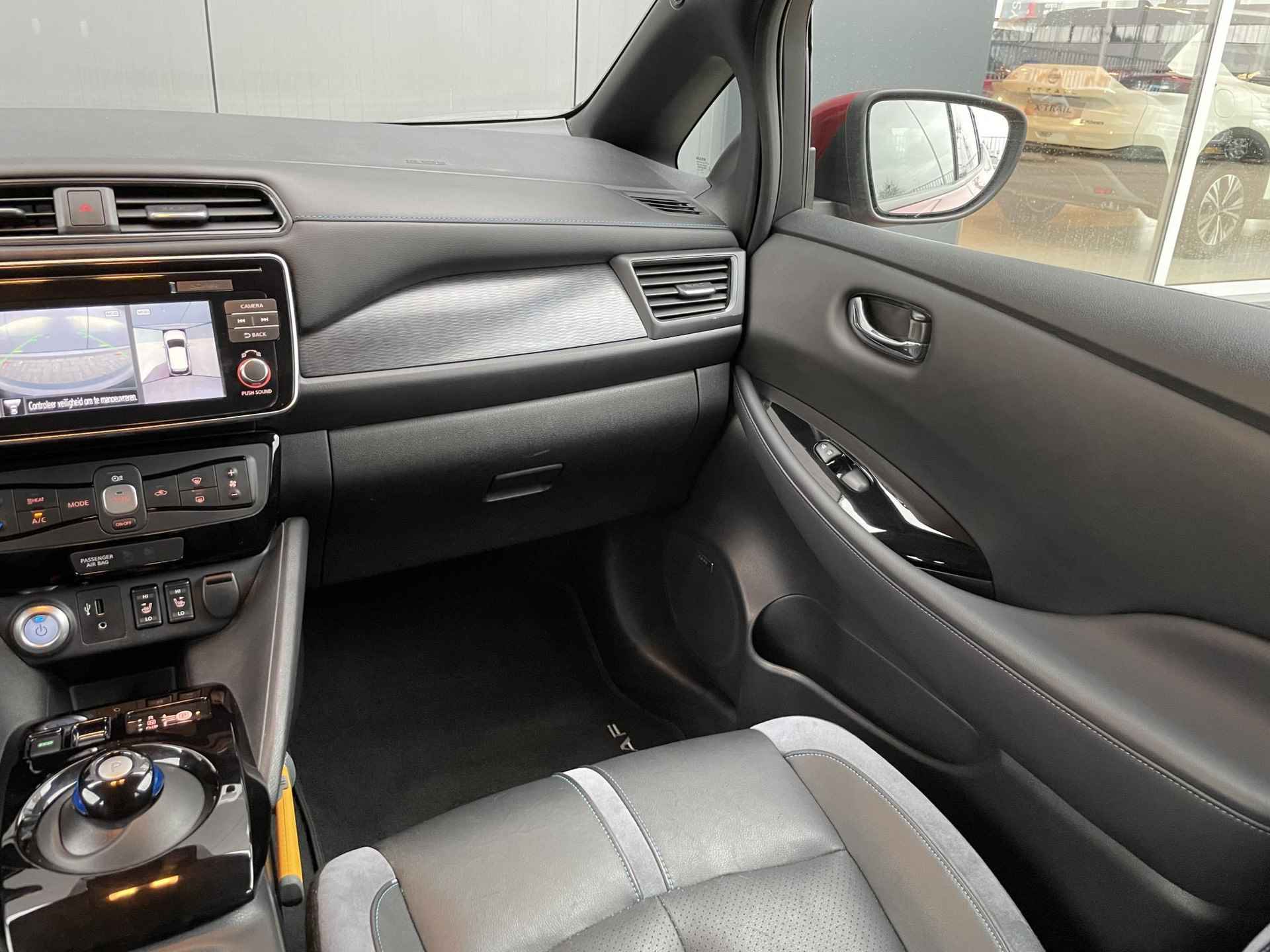 Nissan LEAF 40 kWh Tekna | Bose audio | Navigatie | Leder | Stoelverwarming | Achterbankverwarming - 21/28