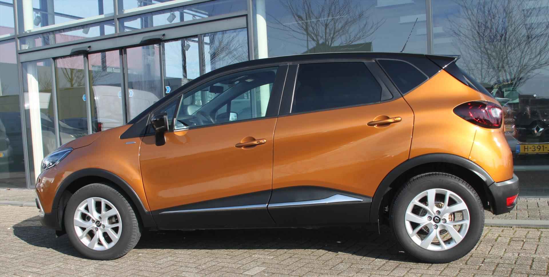 Renault Captur 90PK-LIMITED-11DKM!!-AIRCO-NAVI-CAMERA-PDC- - 8/23