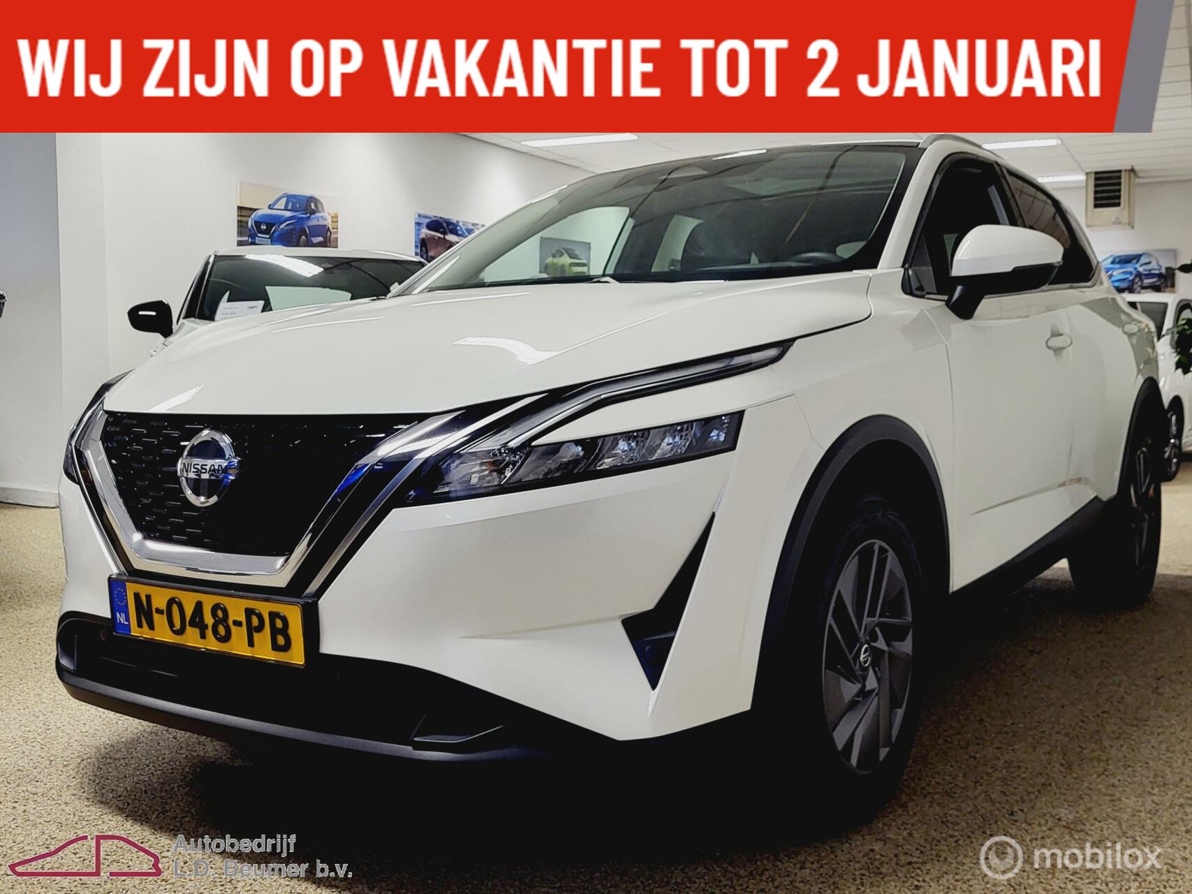 Nissan Qashqai 1.3 MHEV Urban Pack *NL, NAVI, PANO, 360 CAMERA, RIJKLAARPRIJS!*