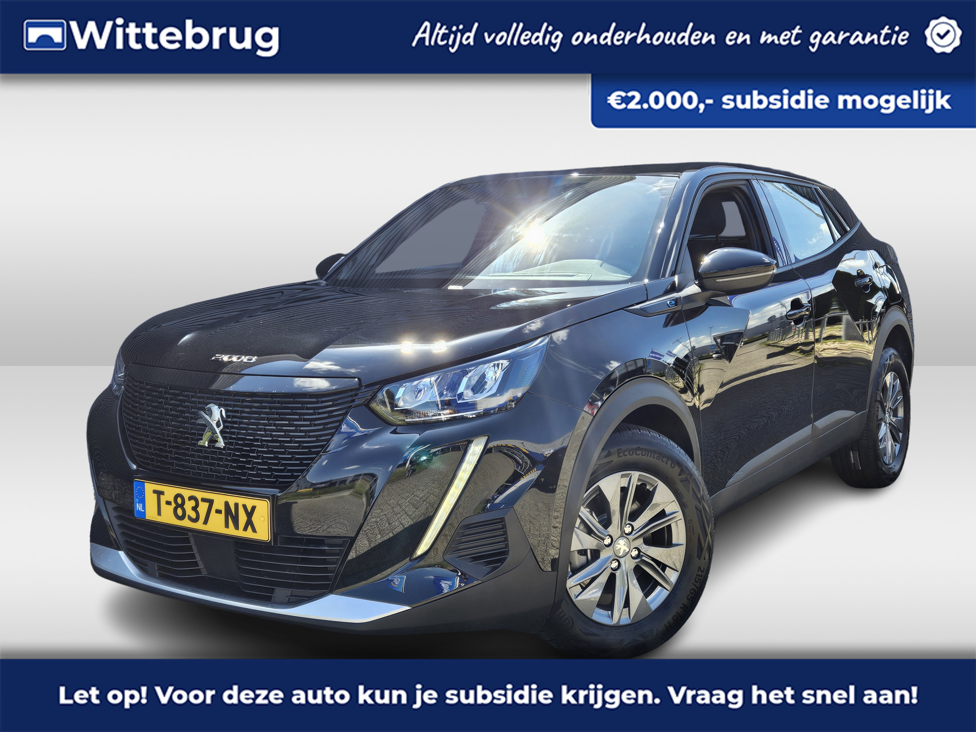 Peugeot e-2008 EV Active Pack 50 kWh PROFITEER VAN EUR 2.000,- SEPP SUBSIDIE