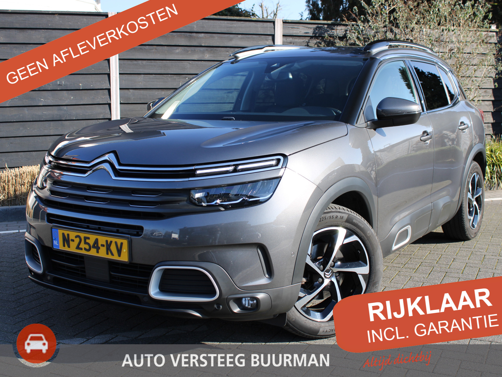 Citroën C5 Aircross 1.2 PureTech 130PK Feel Automaat Trekhaak, Navigatie, Keyless Entry & Start, Stoelverwarming, Achteruitrijcamera, Adaptieve Cruise Control