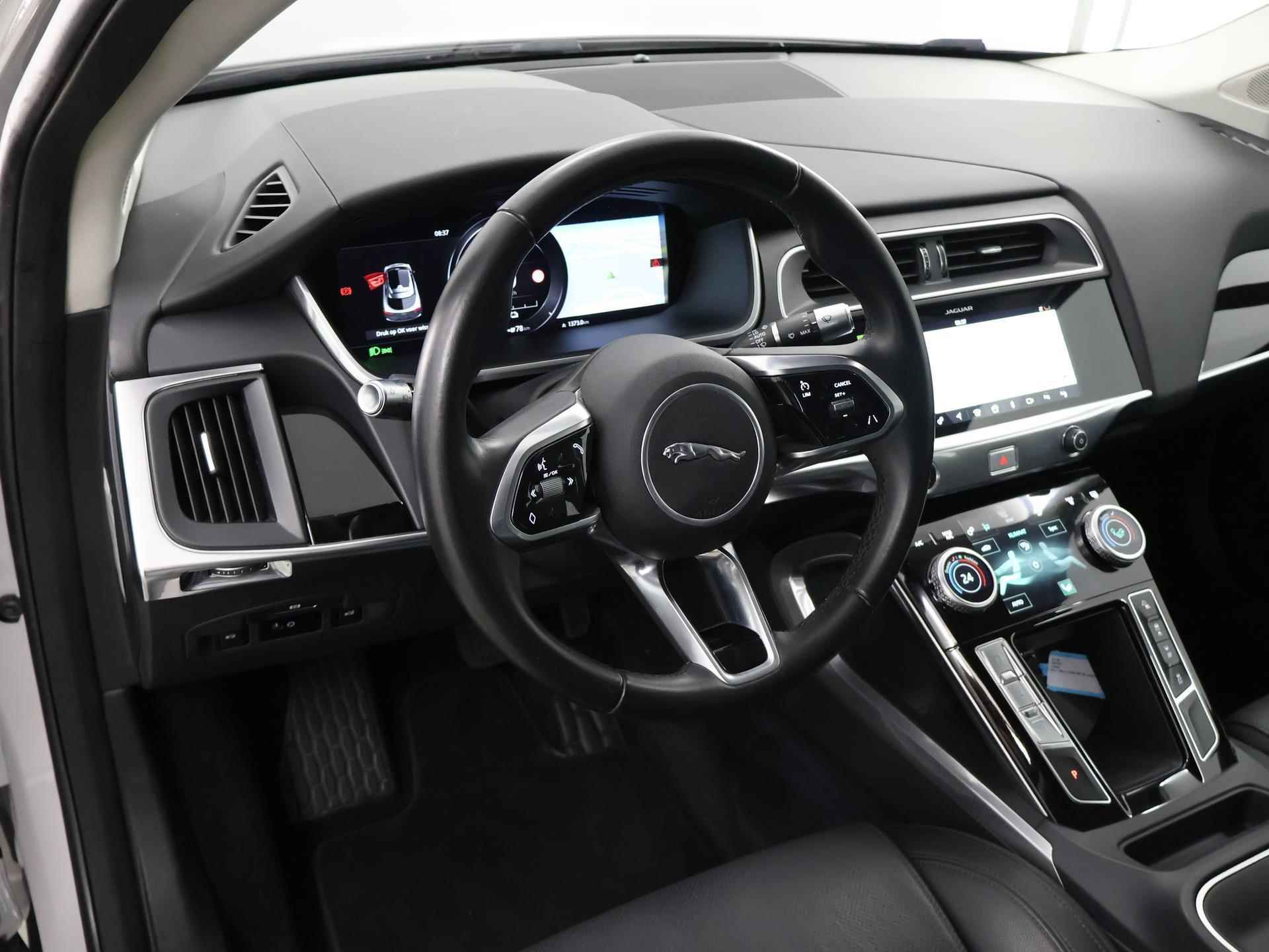 Jaguar I-PACE EV400 Business Edition S 90 kWh | Panoramadak | Meridian audio| Navigatie | LED koplampen | Trekhaak | Leder | - 8/39