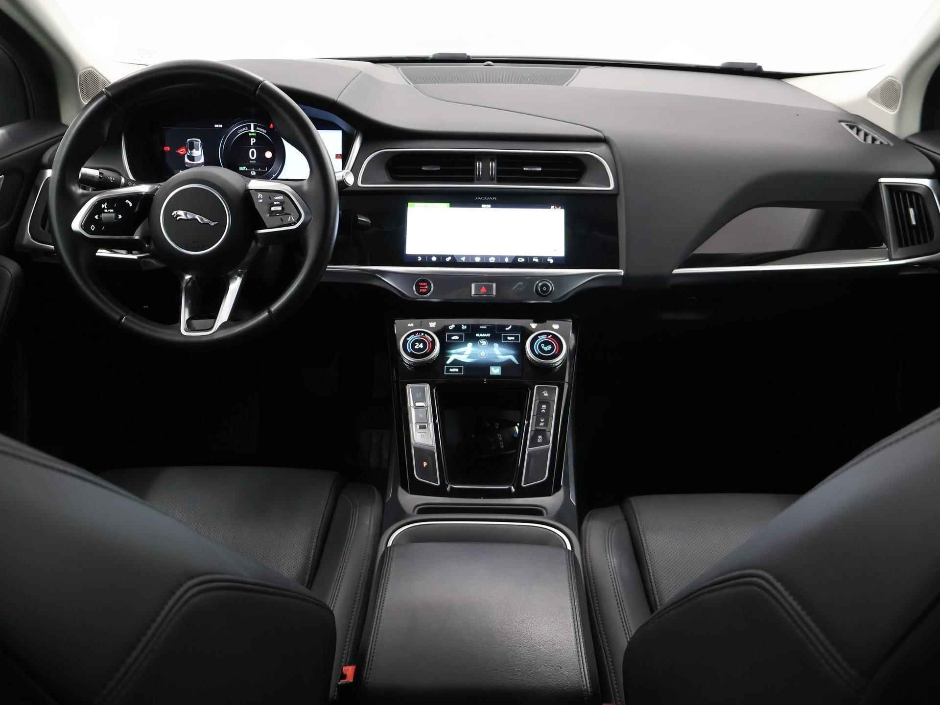 Jaguar I-PACE EV400 Business Edition S 90 kWh | Panoramadak | Meridian audio| Navigatie | LED koplampen | Trekhaak | Leder | - 9/39