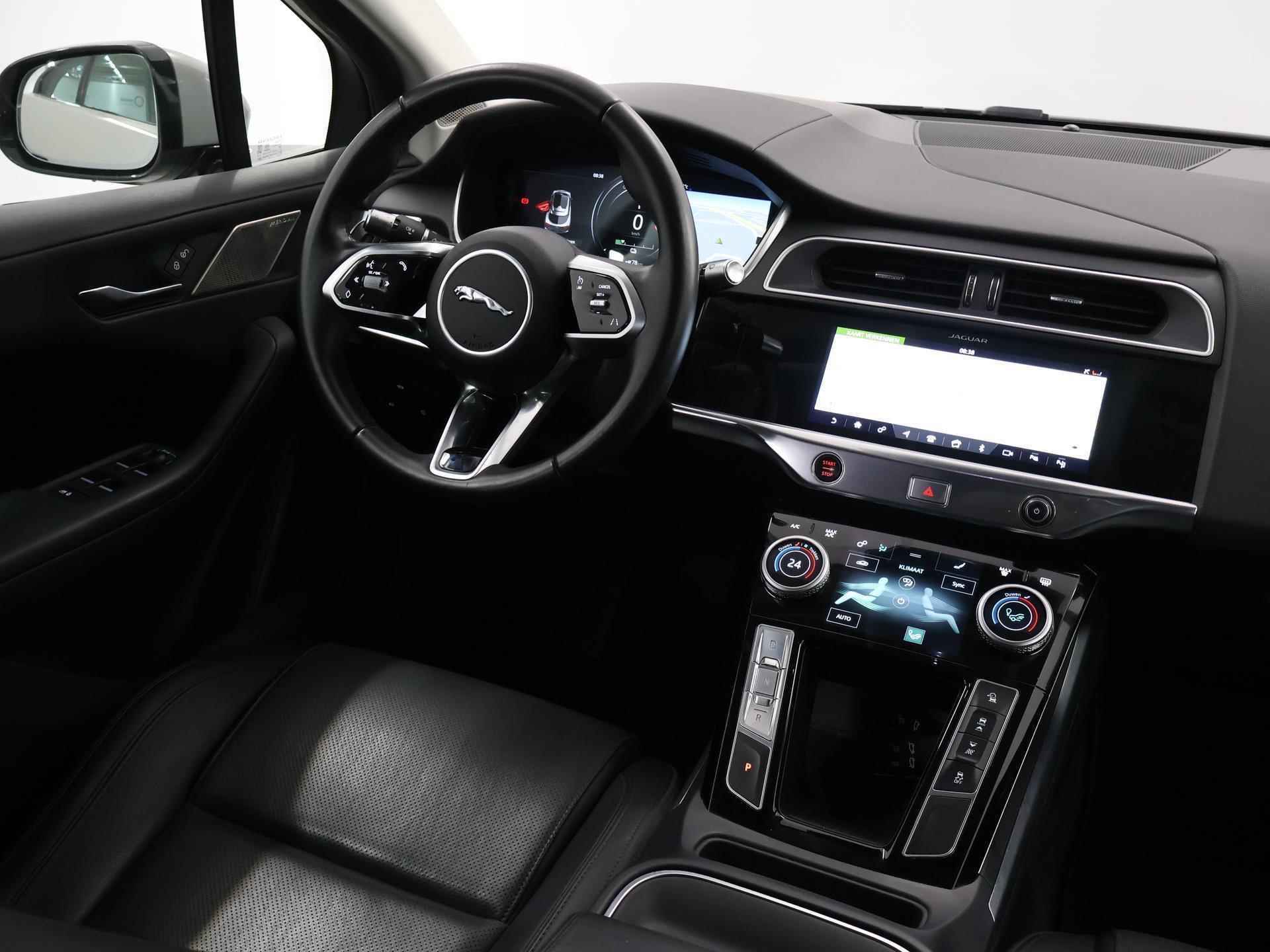 Jaguar I-PACE EV400 Business Edition S 90 kWh | Panoramadak | Meridian audio| Navigatie | LED koplampen | Trekhaak | Leder | - 10/39