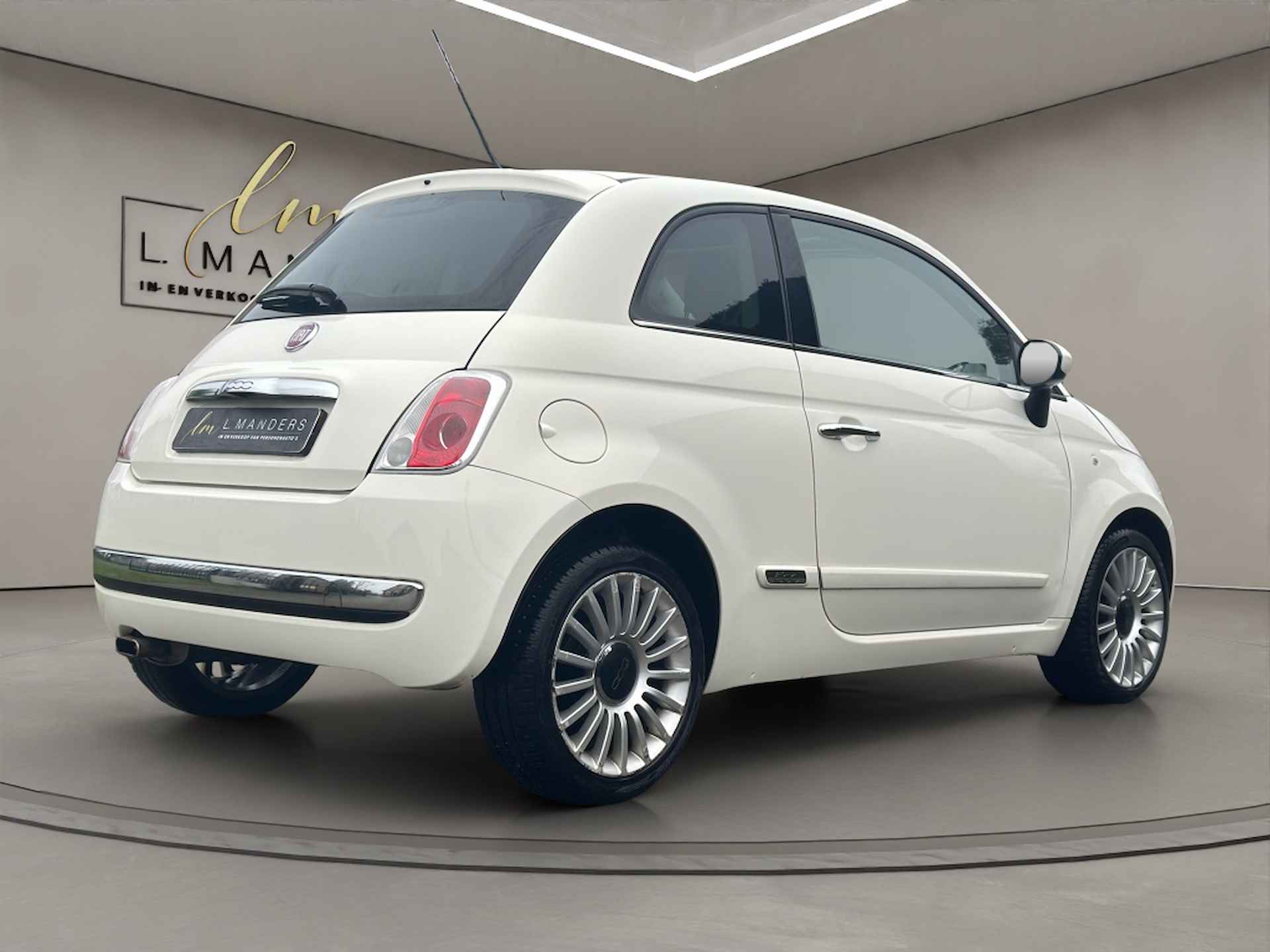 Fiat 500 1.2 Lounge 2009 WIT | Automaat | Panoramadak | Airco | NL - 10/22