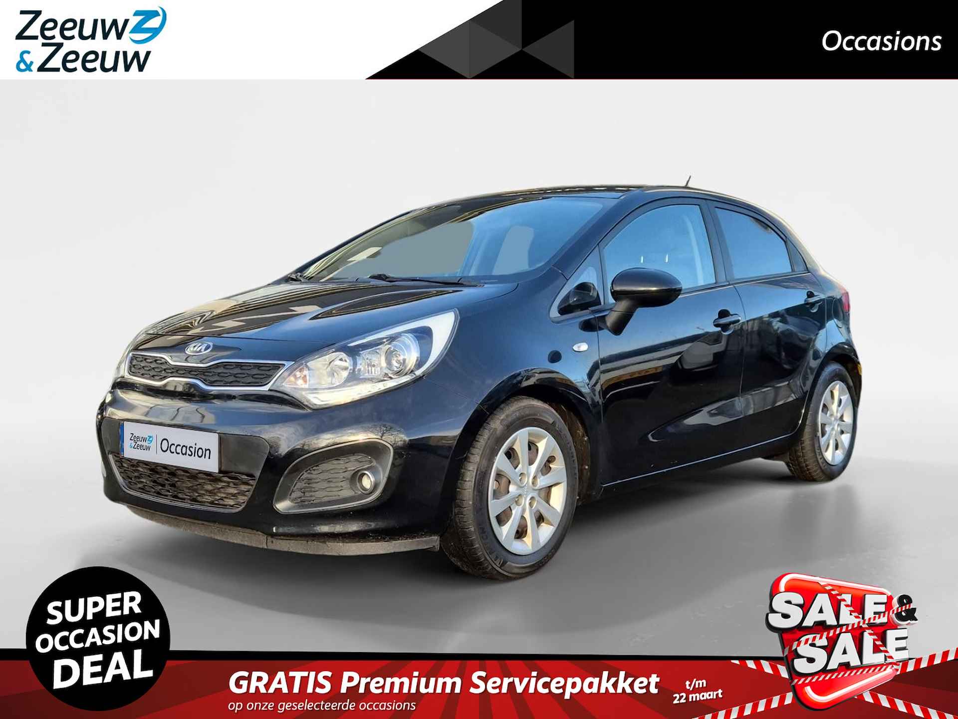 Kia Rio 1.2 CVVT BusinessLine | Airco | Elektrische ramen | Cruise Control | Trekhaak |