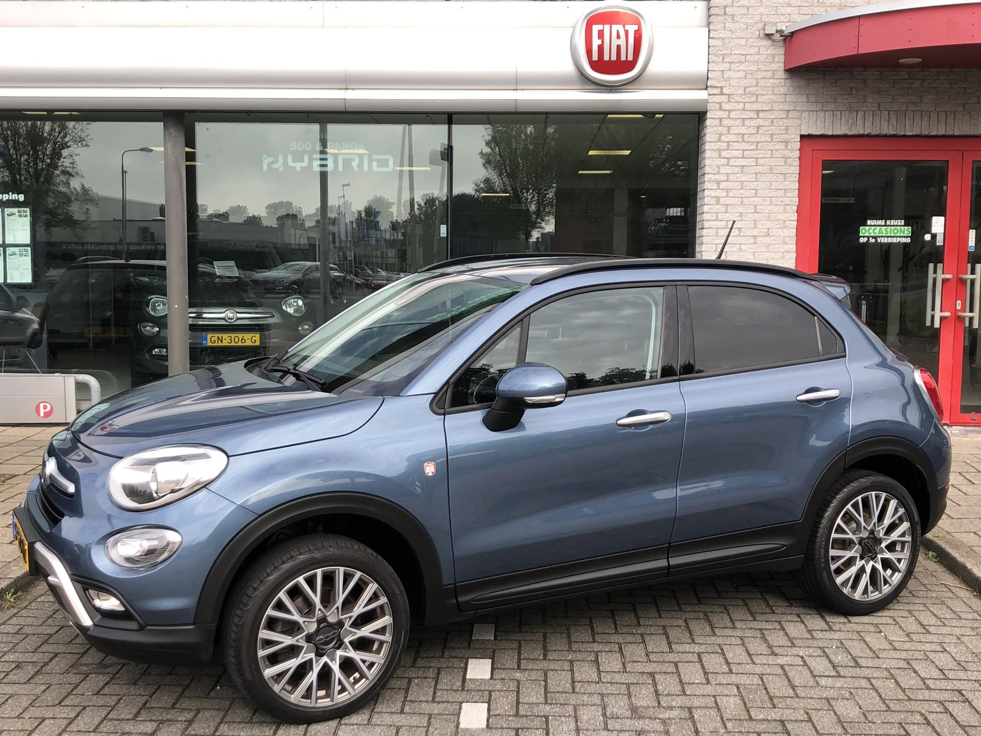 Fiat 500 X Cross 1.4 Turbo MultiAir 4x4 Cross DCT AUTOMAAT|NAVI|CLIMATE|XENON|TREKHAAK|CAMERA|PDC|18"