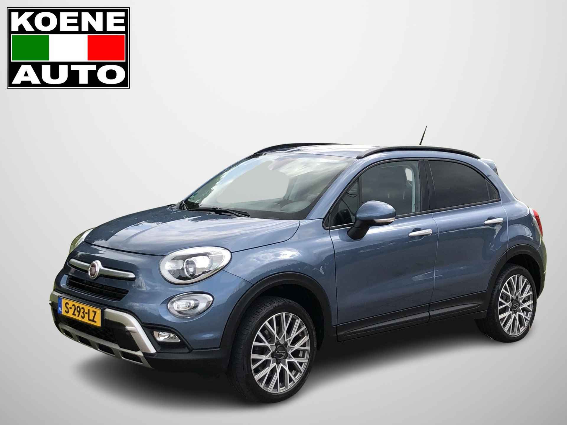 Fiat 500 X Cross 1.4 Turbo MultiAir 4x4 Cross DCT AUTOMAAT|NAVI|CLIMATE|XENON|TREKHAAK|CAMERA|PDC|18" - 6/30