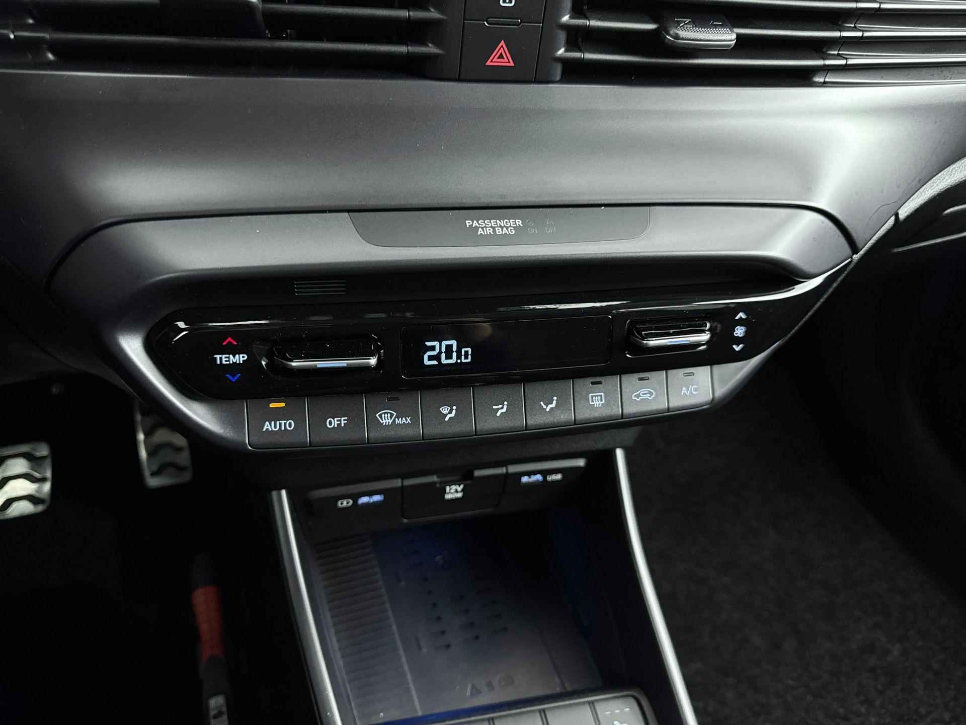 Hyundai Bayon 1.0 T-GDI Premium | Lage km-stand! | Stoel + stuurverwarming | Navigatie | Camera | Parkeersensoren | Cruise control | - 17/32