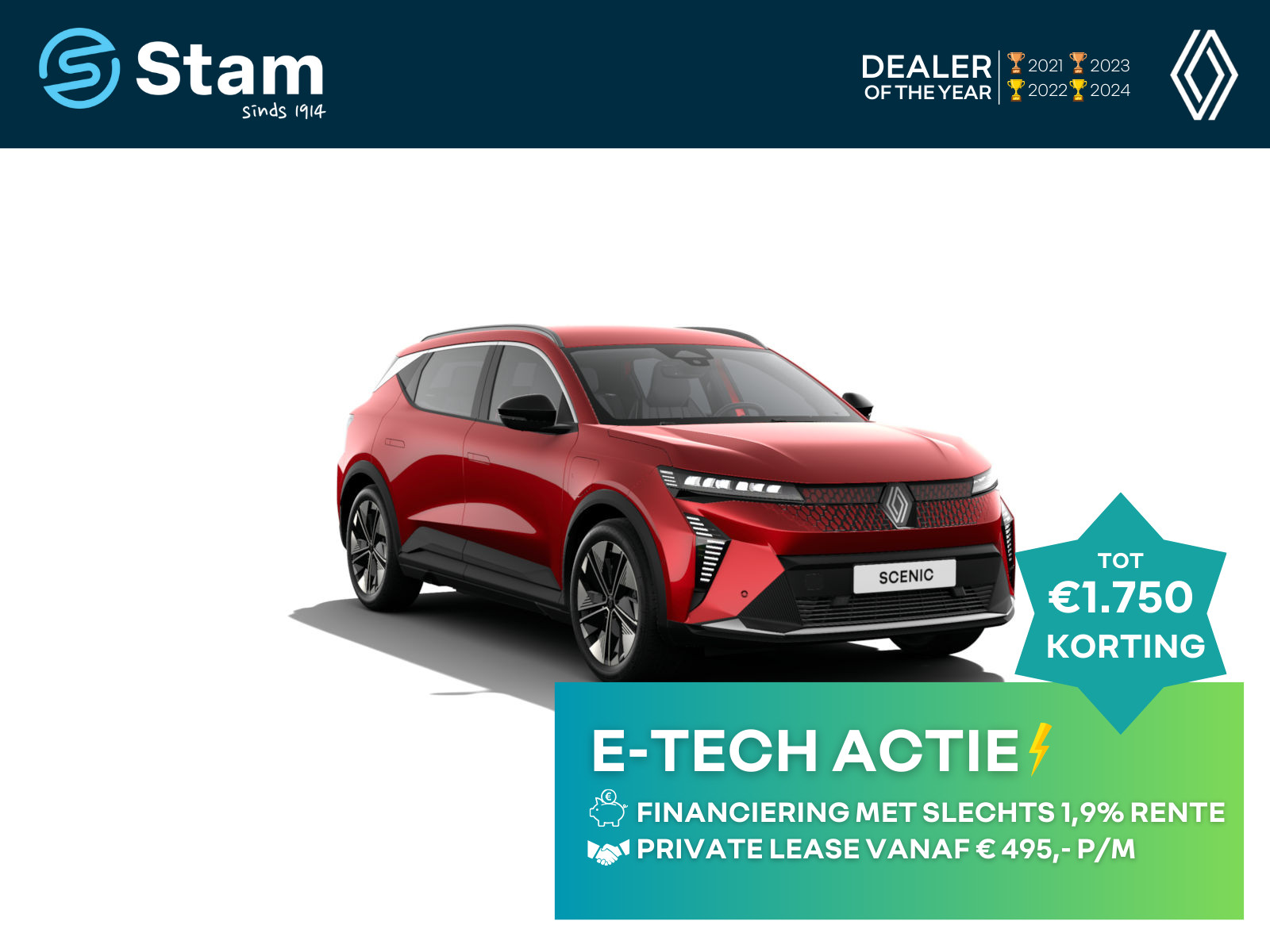 Renault Scenic E-Tech Techno