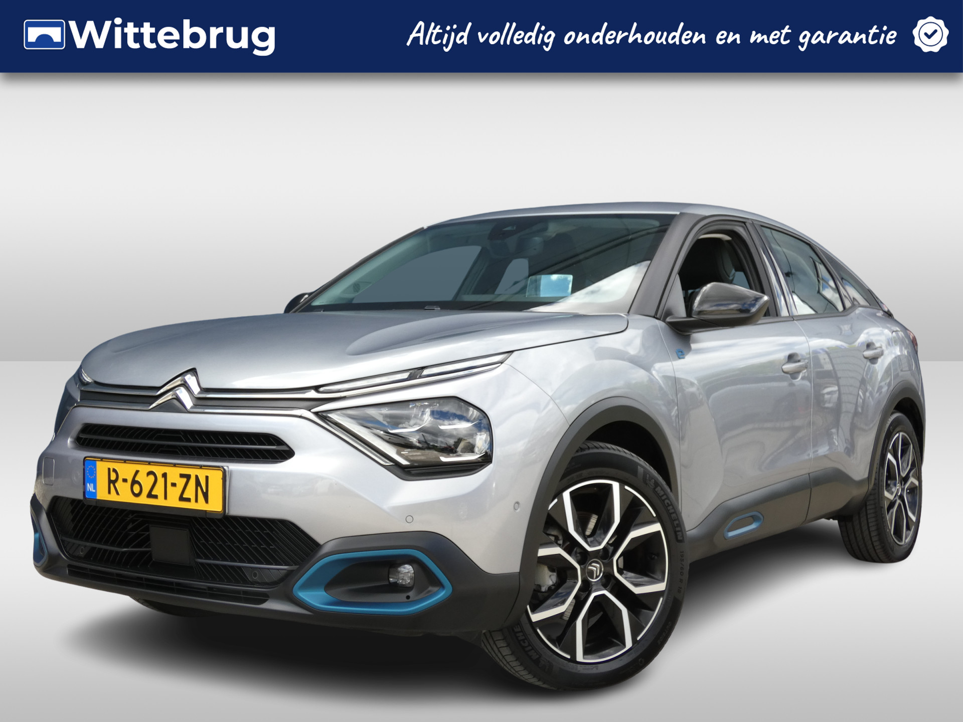 Citroën Ë-C4 Shine 50 kWh Camera |Stoelverwarming | 3-FaseLaden | Navigatie | Parkeercamera bij viaBOVAG.nl