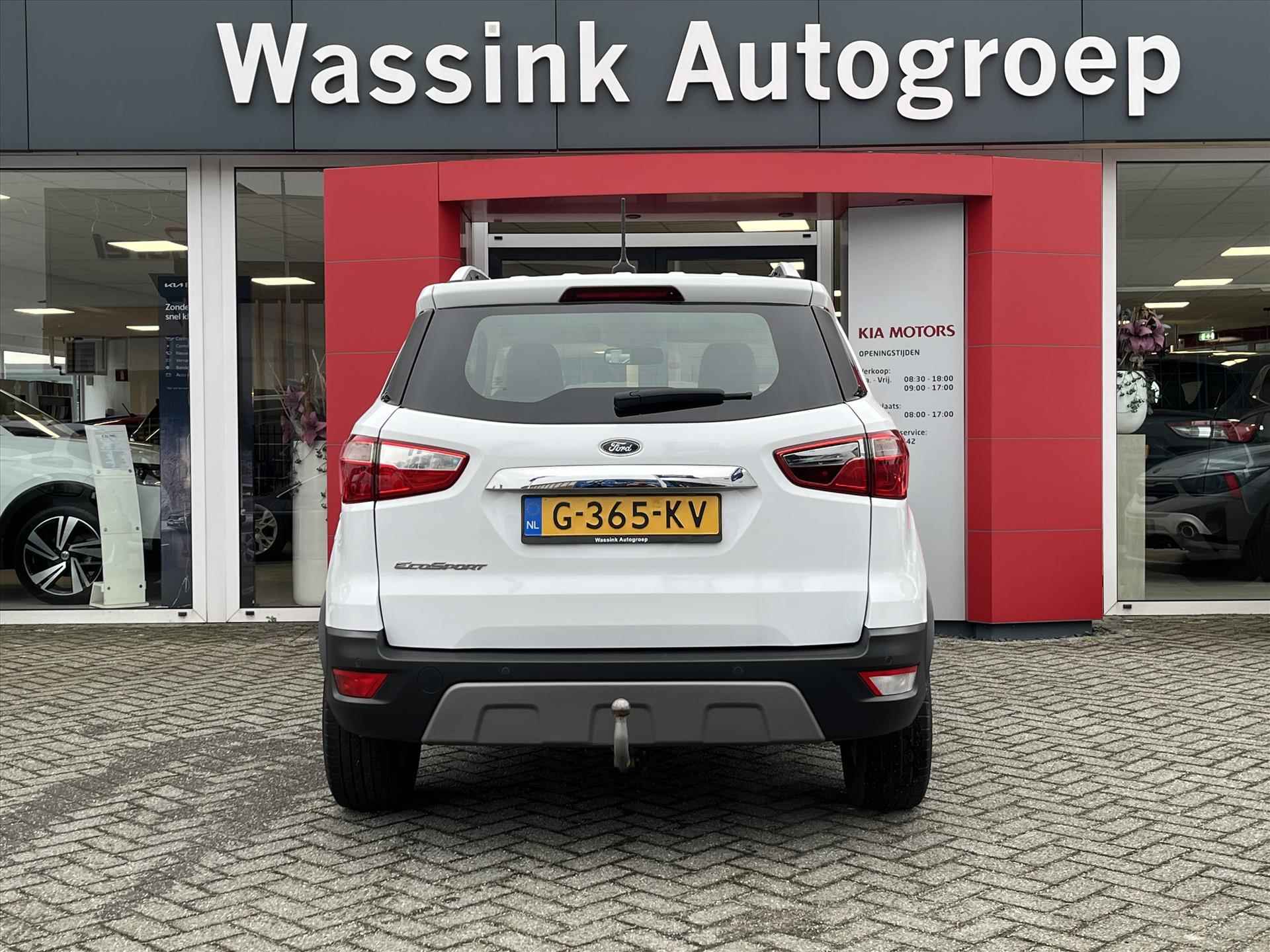 FORD Ecosport 1.0 EcoBoost 125pk Titanium | Climatronic | Parkeersensoren achter | Trekhaak | - 7/24