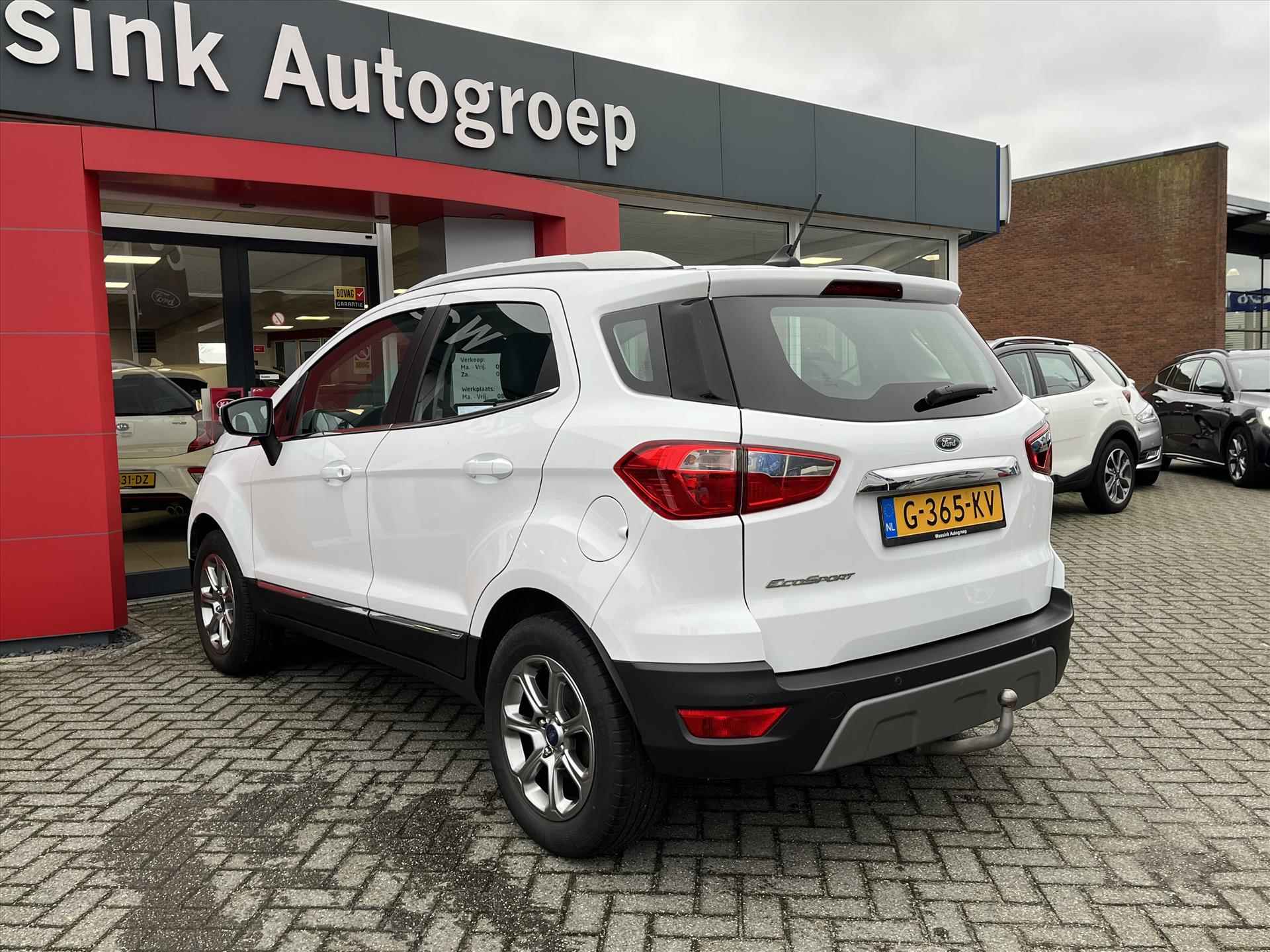 FORD Ecosport 1.0 EcoBoost 125pk Titanium | Climatronic | Parkeersensoren achter | Trekhaak | - 10/24