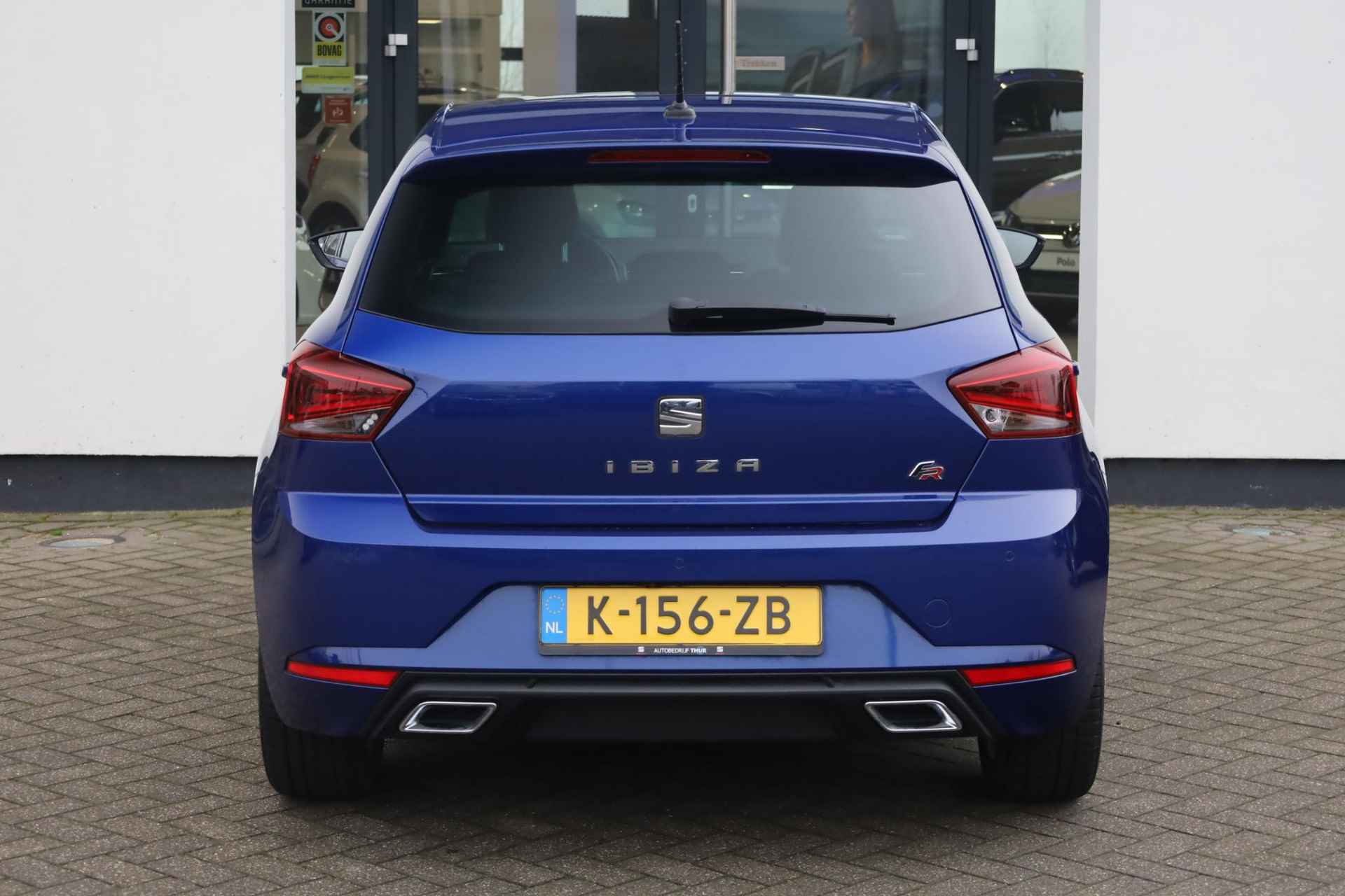 SEAT Ibiza 1.5 TSI FR Business Intense Plus 150PK / 110kW DSG, NL auto nieuw door ons geleverd en onderhouden, 1e eigenaar, panoramadak, 18" 'Performance' LMV, Full LED-verlichting, leder / alcantara stoelbekleding, winterpakket, voorstoelen verwarmbaar, adaptieve cruise control (acc), keyless start & entry, Apple Carplay / Android Auto, navigatie, draadloos telefoon lader, elektrisch verstel-, verwarm- en inklapbare buitenspiegels, privacy glas, volledig digitaal instrumentenpaneel (digital cockpit) - 7/45