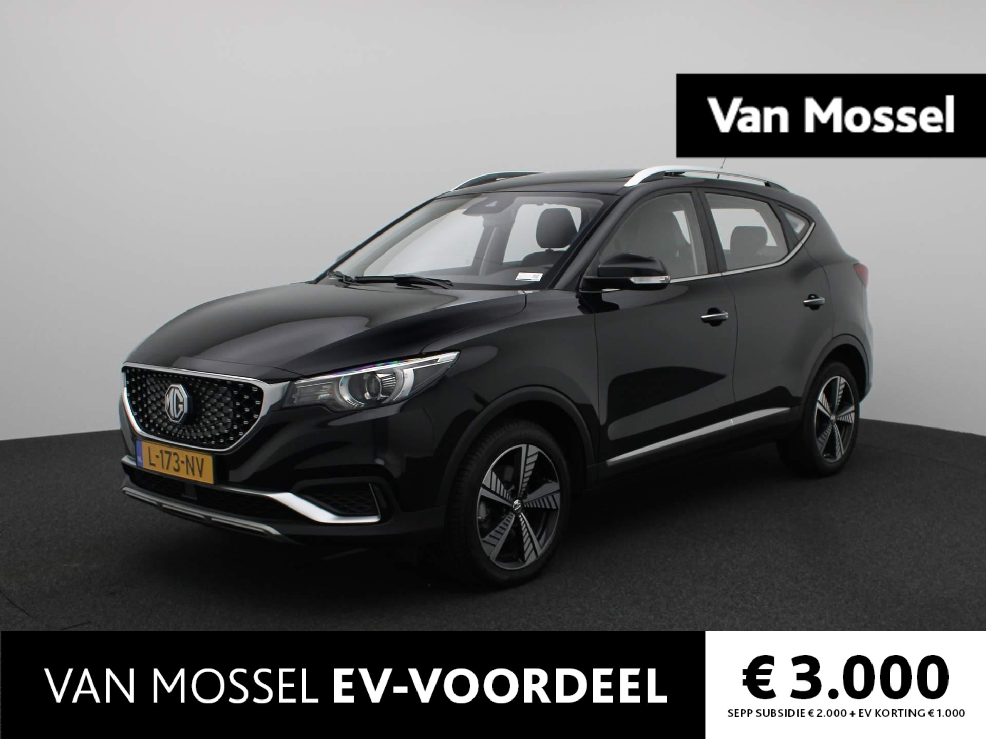 MG ZS EV Luxury 45 kWh | PANORAMADAK | LEDEREN BEKLEDING | STOELVERWARMING | ACHTERUITRIJCAMERA | LICHTMETALEN VELGEN | NAVIGATIE |