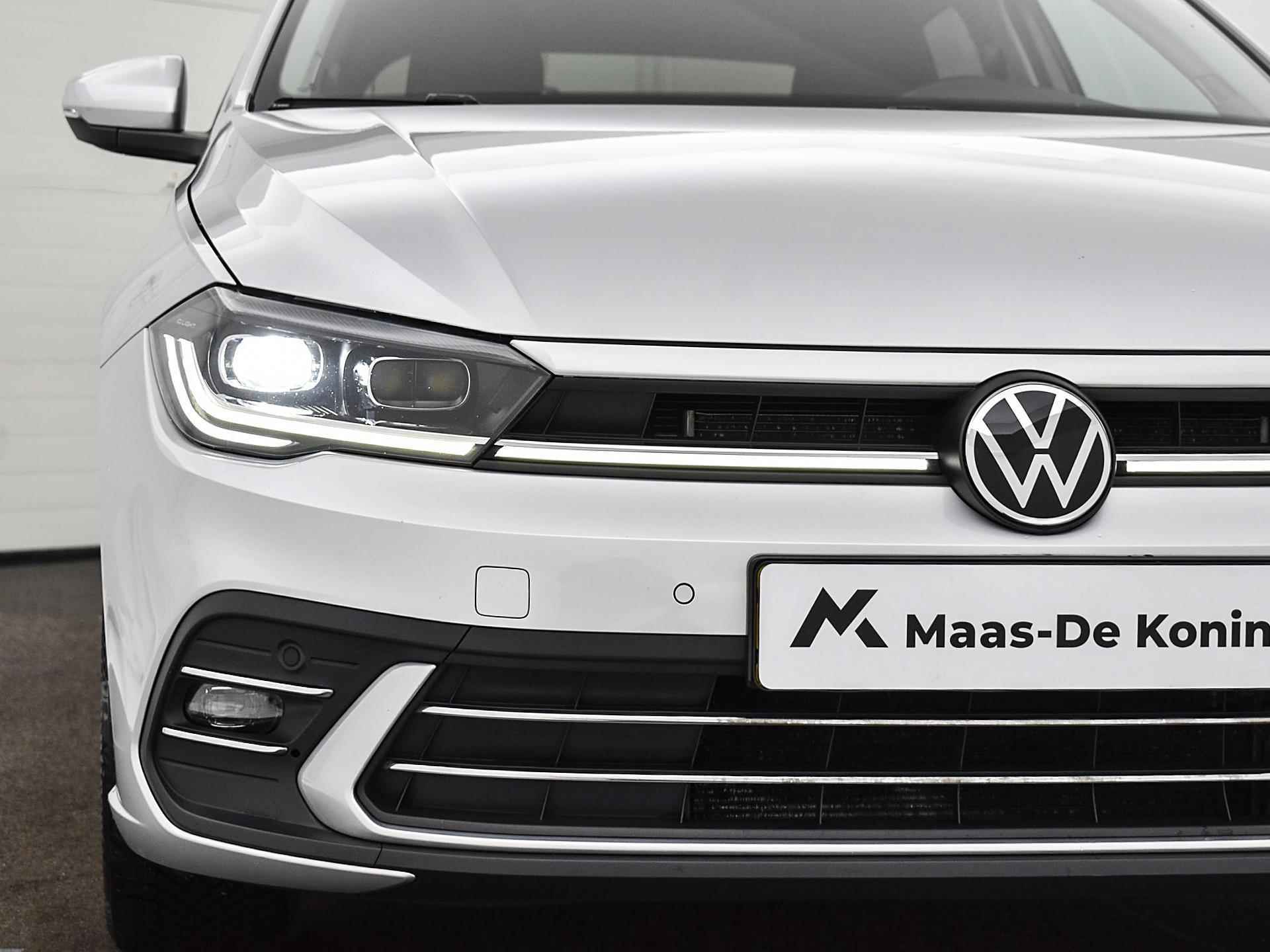 Volkswagen Polo 1.0 Tsi 95pk DSG Style | Navigatie | Climatronic | P-Sensoren | App-Connect | IQ.Light | 16'' Inch | Garantie t/m 15-02-2026 of 100.000km - 34/34