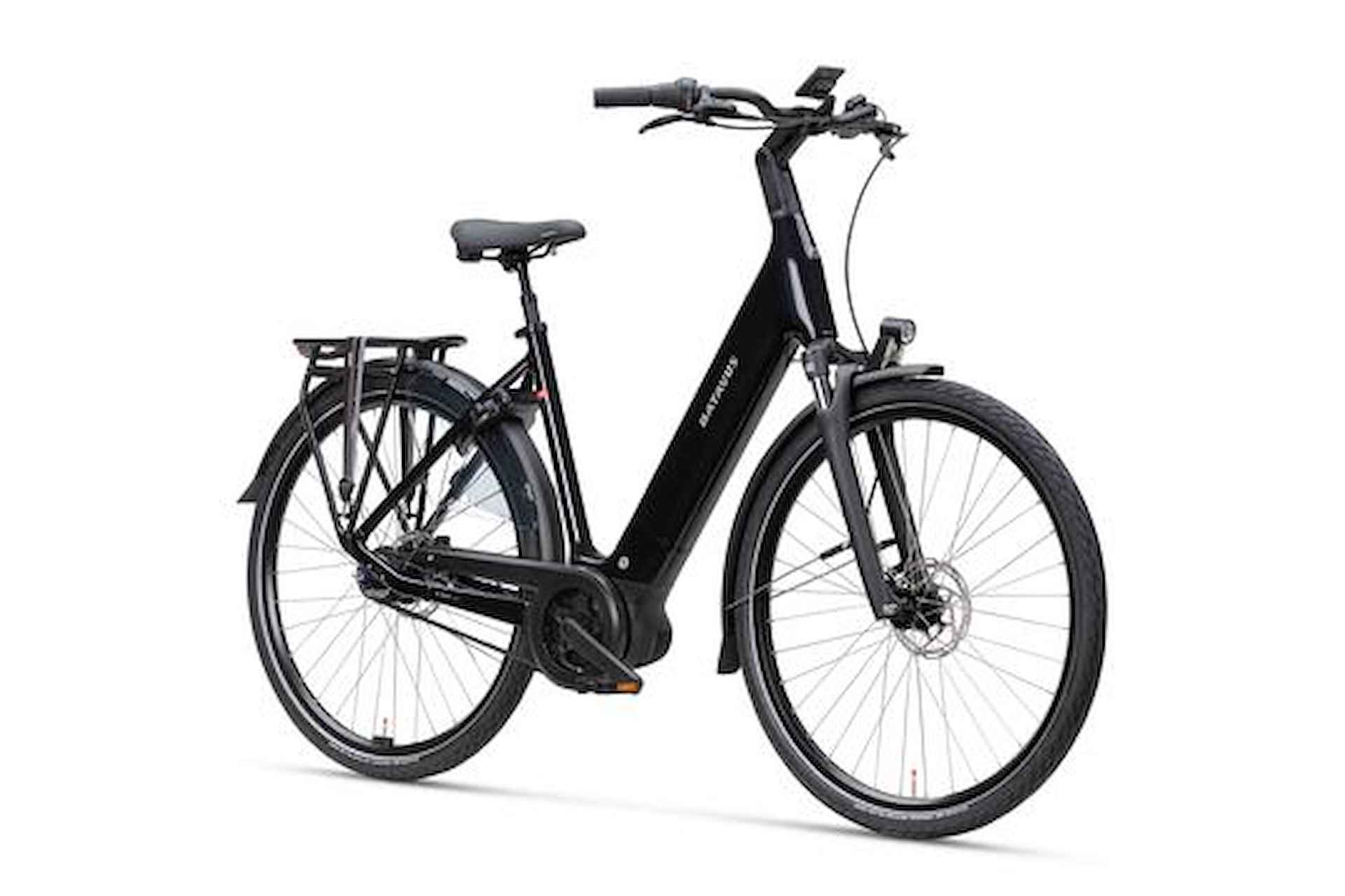 BATAVUS Finez E-Go Power Exclusiv LAGEINSTAP Zwart Glans 53cm 2024 - 2/8