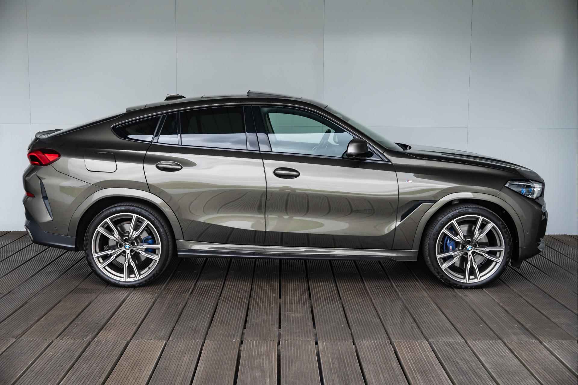 BMW X6 M50i Aut. High Executive M Sportpakket Co-Pilot Pack / Panorama Sky Lounge / 22inch | - 4/59