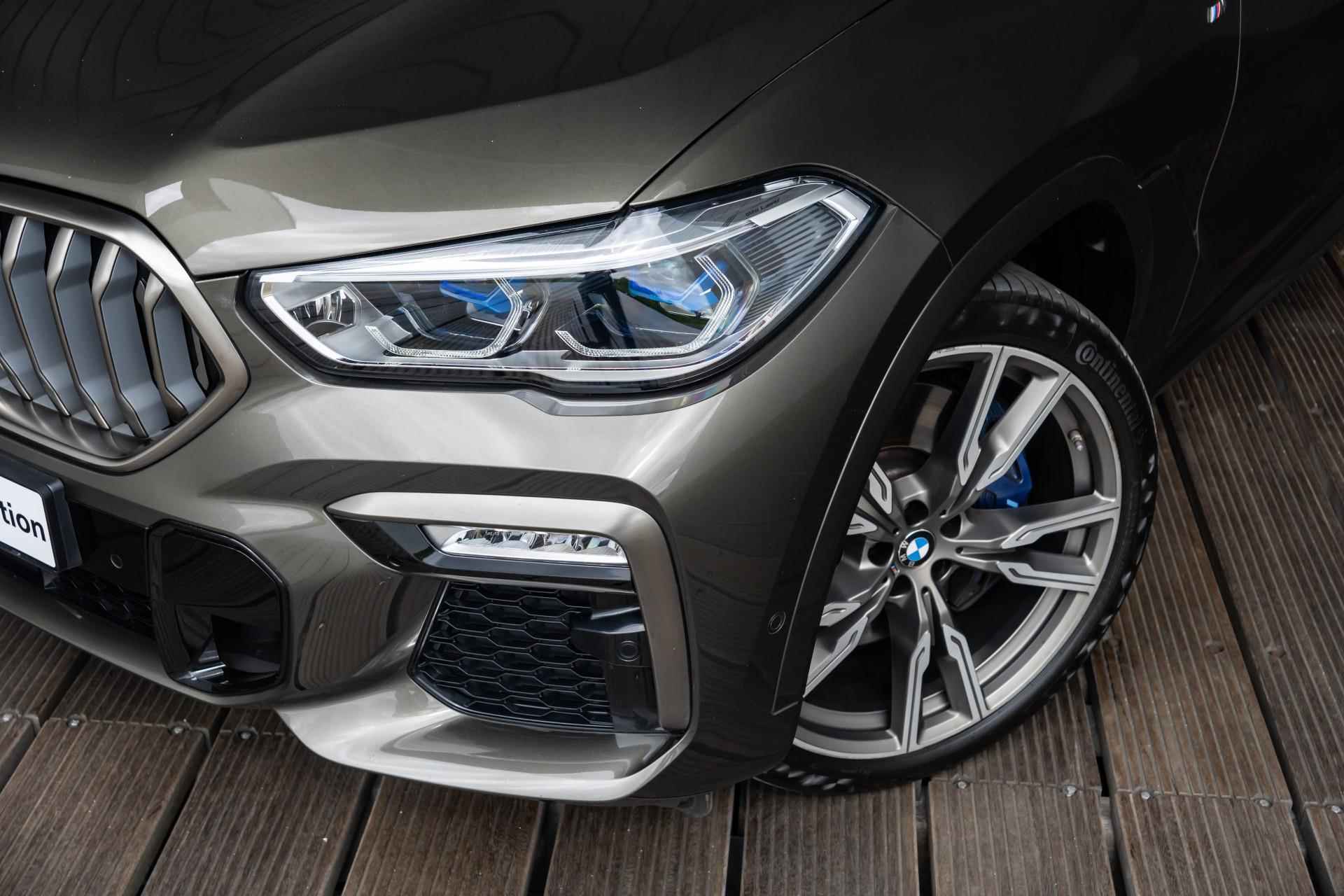 BMW X6 M50i Aut. High Executive M Sportpakket Co-Pilot Pack / Panorama Sky Lounge / 22inch | - 13/59