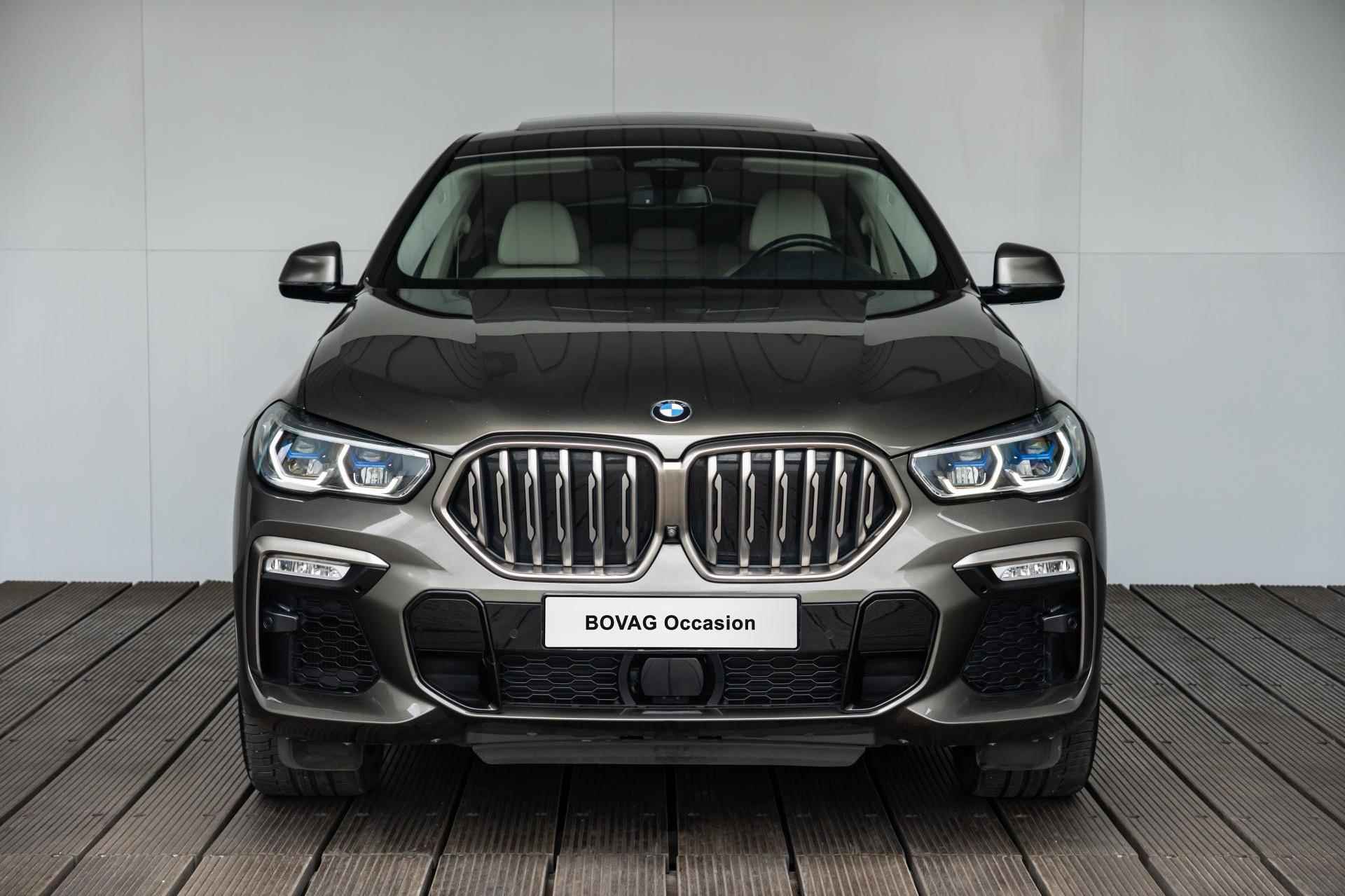 BMW X6 M50i Aut. High Executive M Sportpakket Co-Pilot Pack / Panorama Sky Lounge / 22inch | - 3/59