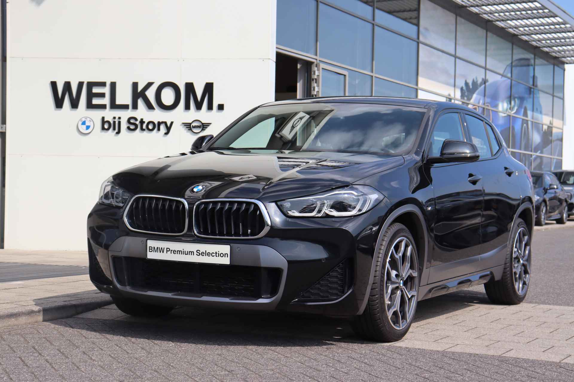 BMW X2 sDrive18i High Executive M Sport Automaat / Adaptieve LED / Sportstoelen / Head-Up / M Sportonderstel / Park Assistant / Stoelverwarming / Leder - 6/30