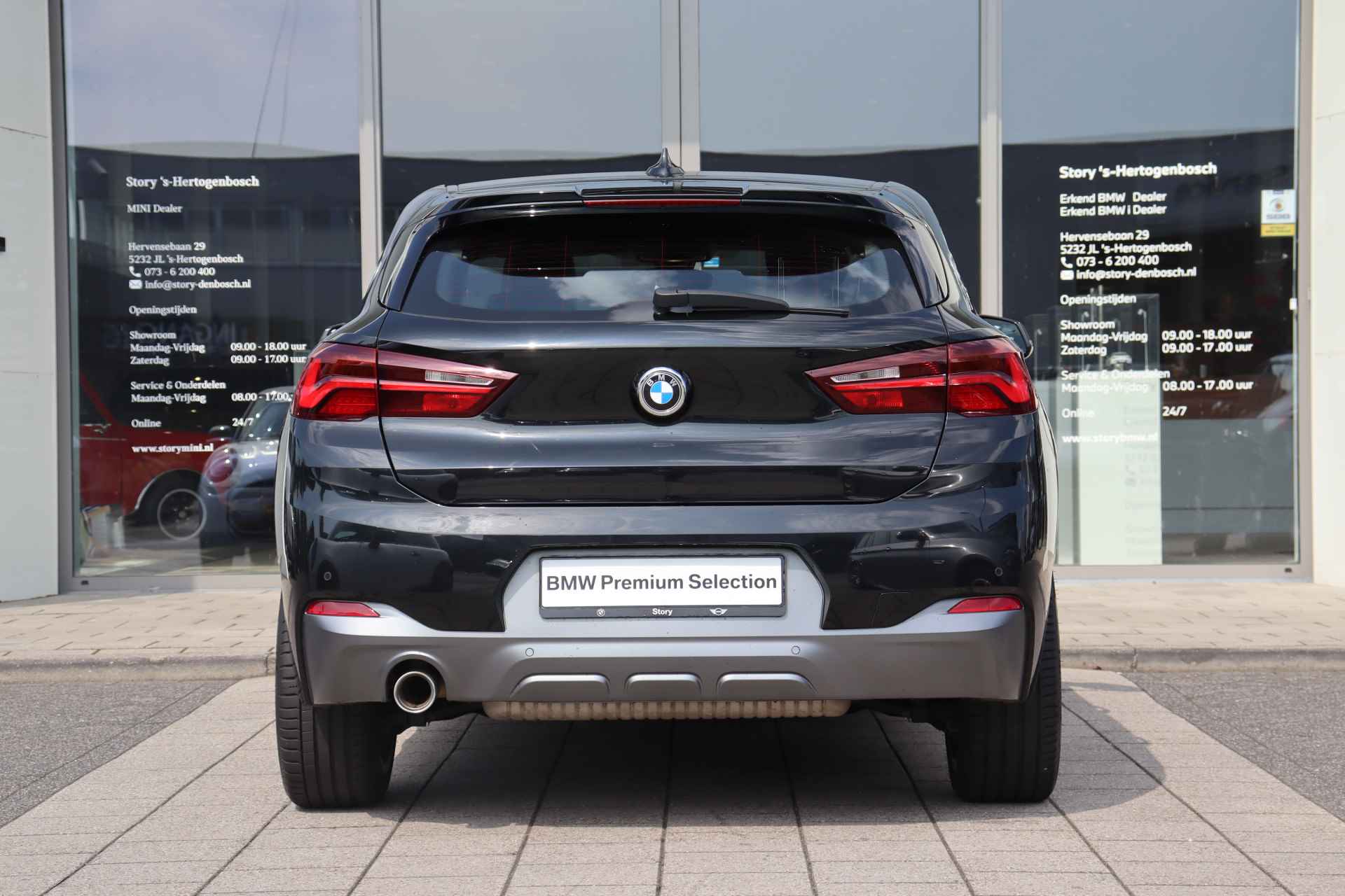 BMW X2 sDrive18i High Executive M Sport Automaat / Adaptieve LED / Sportstoelen / Head-Up / M Sportonderstel / Park Assistant / Stoelverwarming / Leder - 11/30