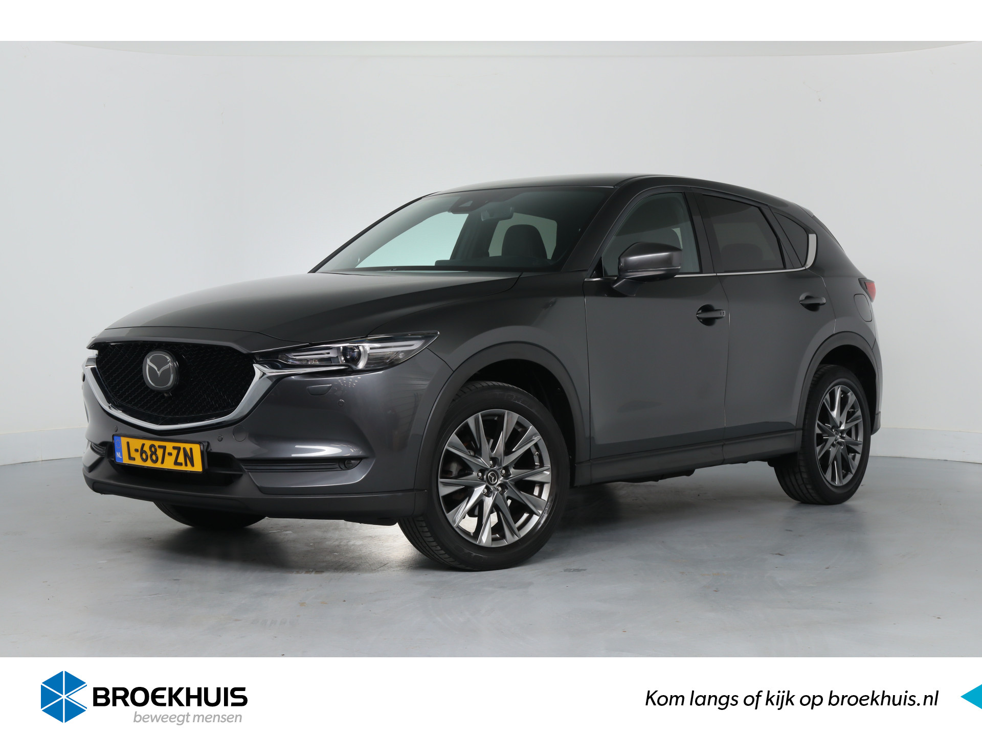 Mazda CX-5 2.0 SkyActiv-G 165 Signature | Bose | Leder | 360 Camera | HUD | Stoel-/stuurverwarming | Stoelventilatie | Elektr Stoel + Mem |