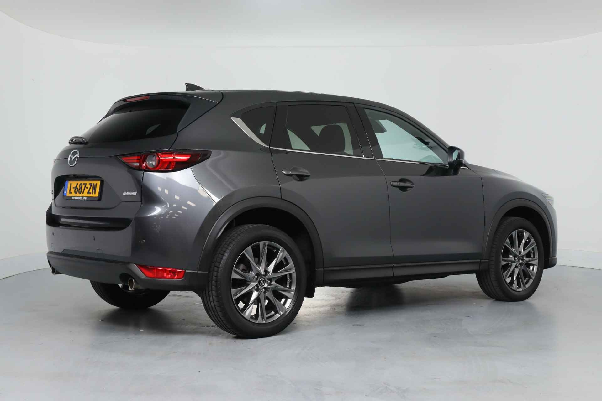 Mazda CX-5 2.0 SkyActiv-G 165 Signature | Bose | Leder | 360 Camera | HUD | Stoel-/stuurverwarming | Stoelventilatie | Elektr Stoel + Mem | - 5/41