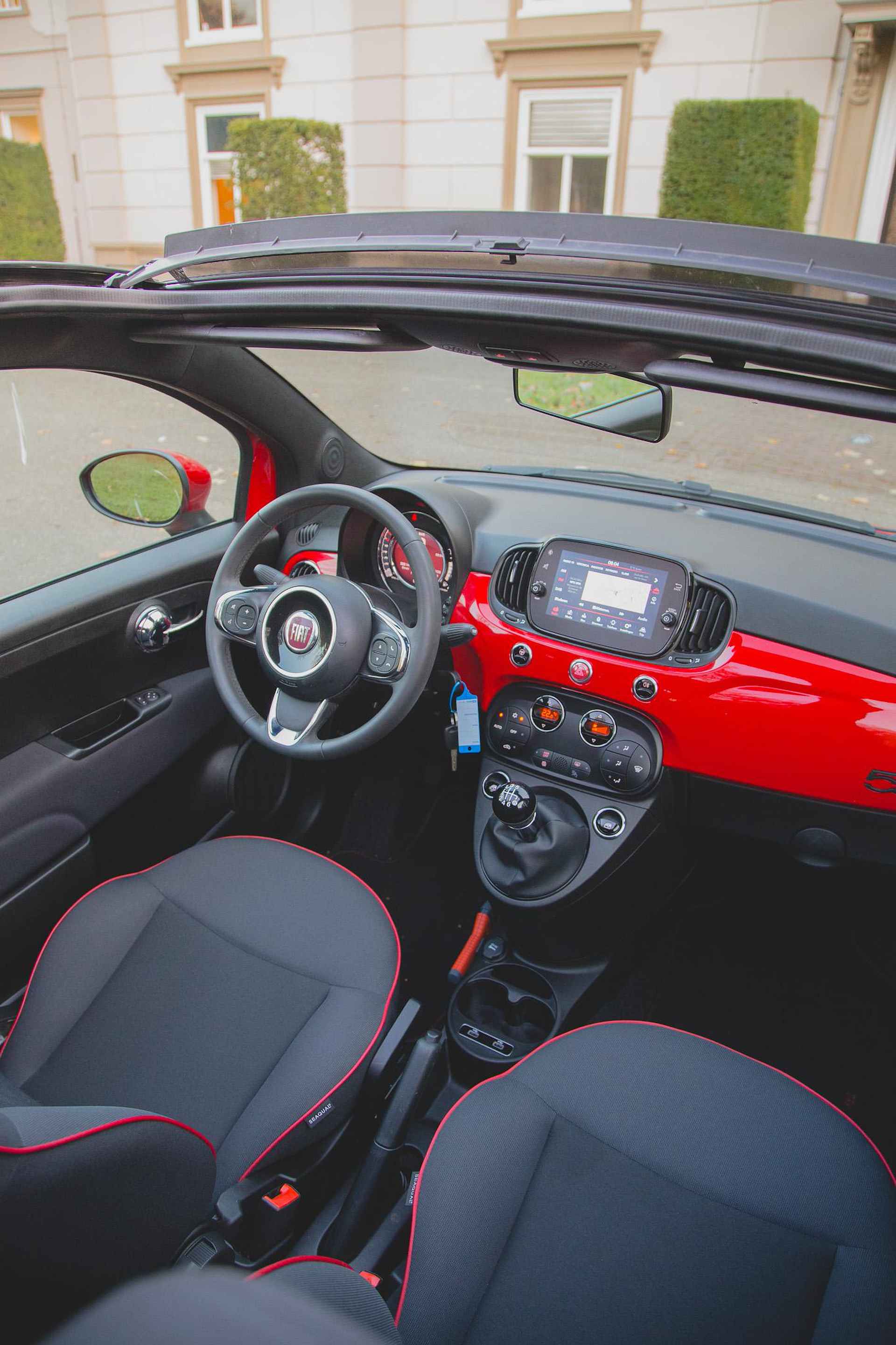 Fiat 500 C 1.0 Hybrid RED Carplay | Cruise | PDC |  ORG NL 1e EIGN - 36/41