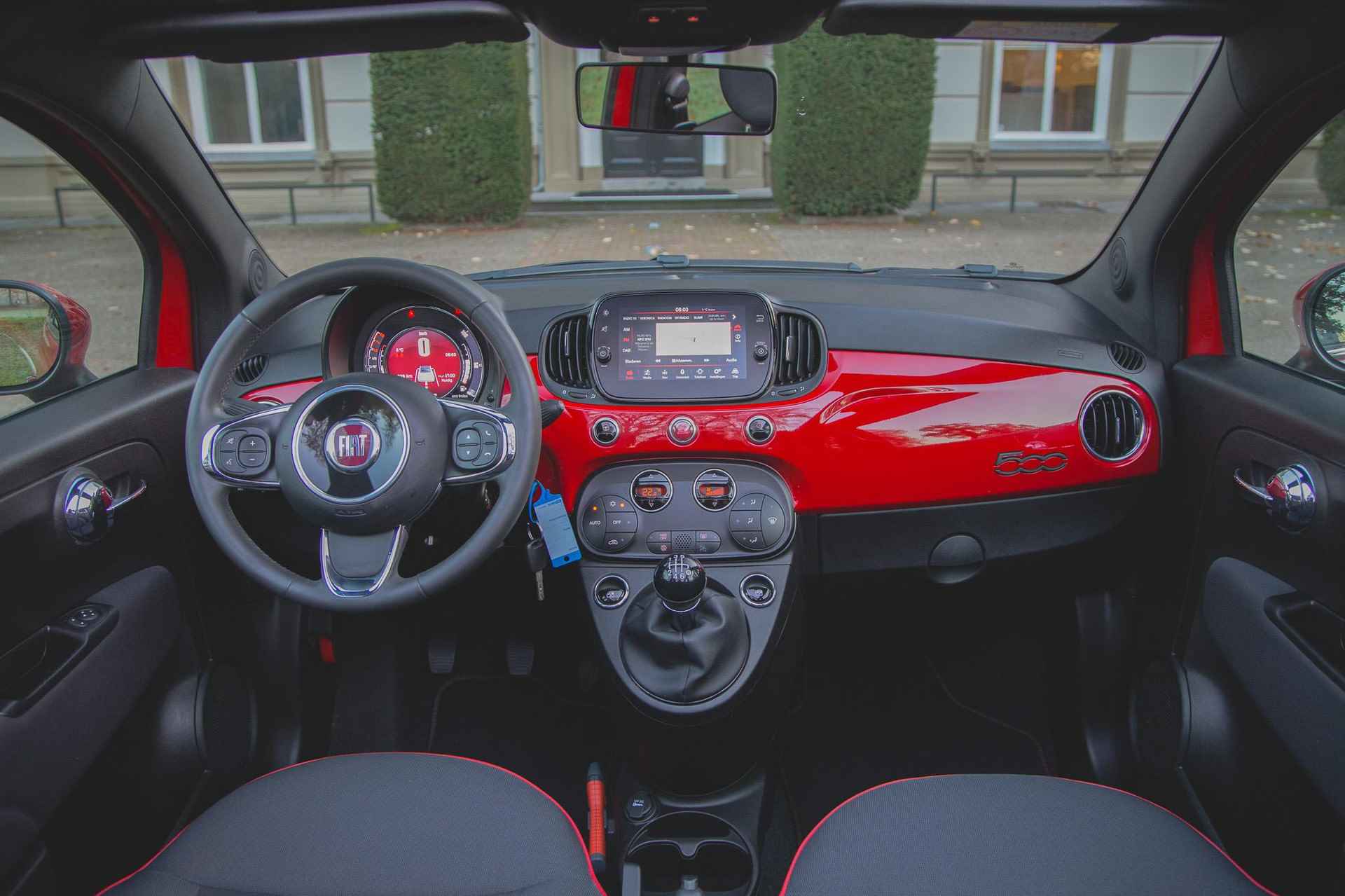 Fiat 500 C 1.0 Hybrid RED Carplay | Cruise | PDC |  ORG NL 1e EIGN - 3/41