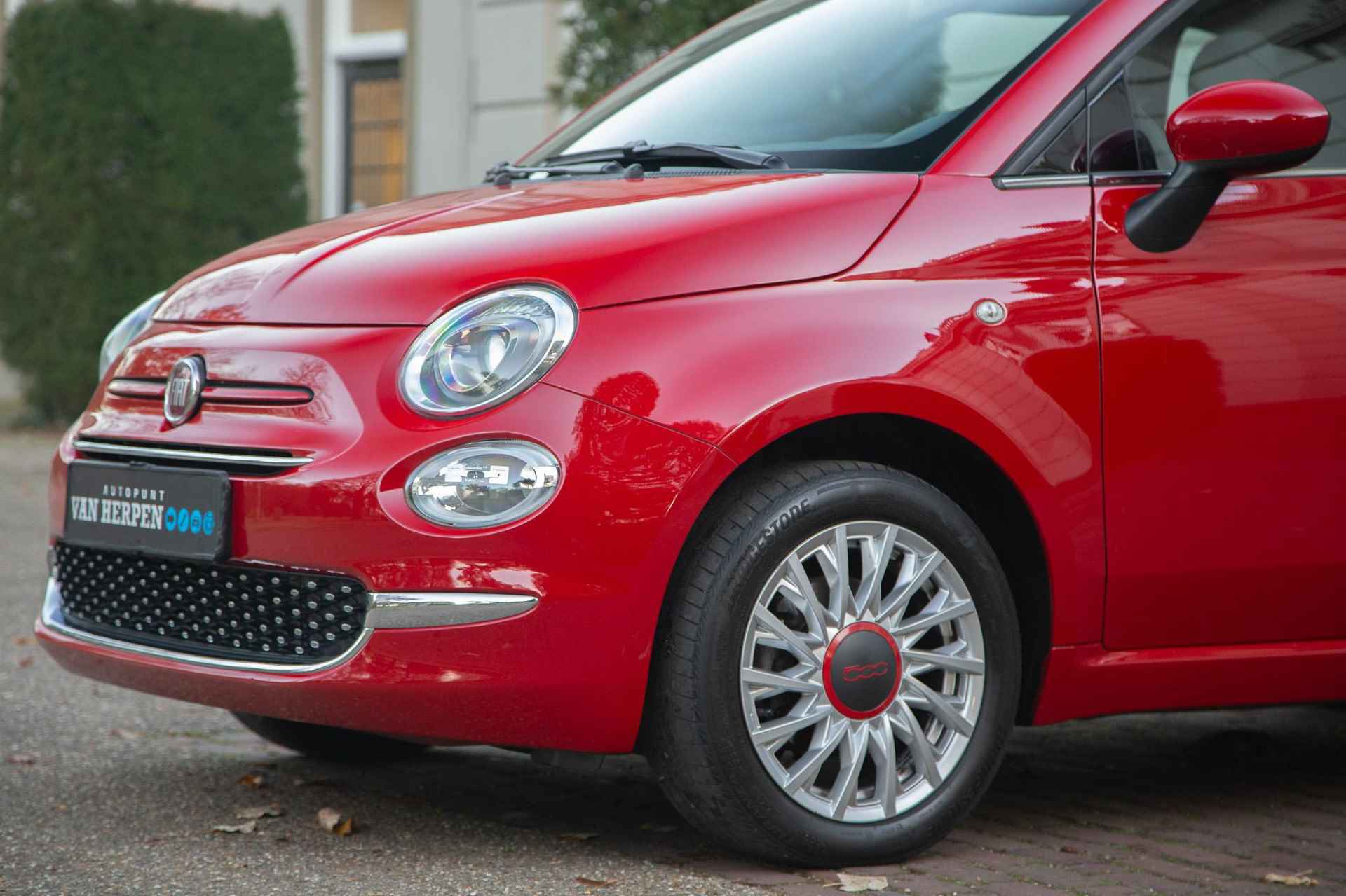 Fiat 500 C 1.0 Hybrid RED Carplay | Cruise | PDC |  ORG NL 1e EIGN - 9/41