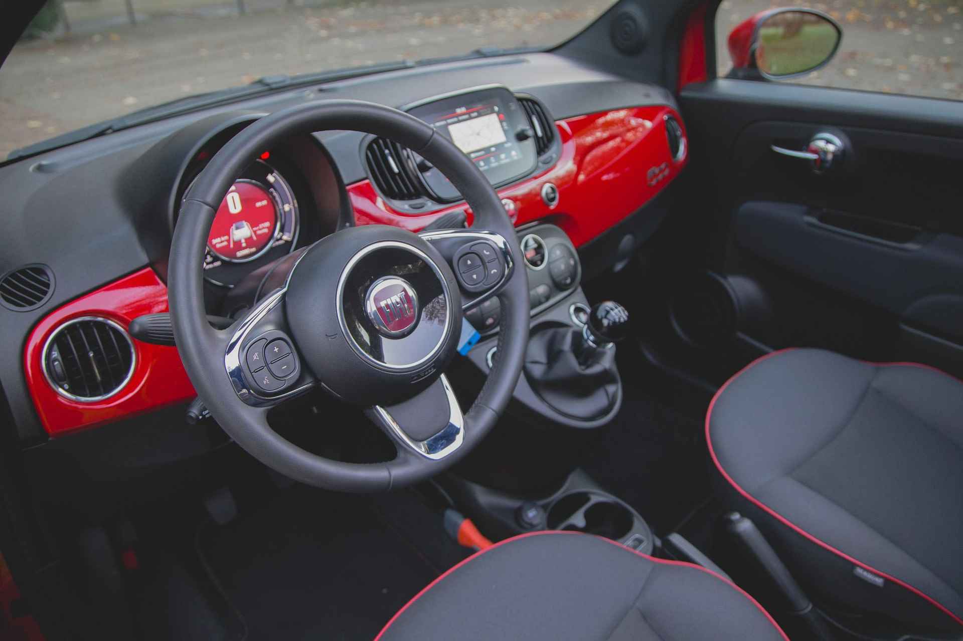 Fiat 500 C 1.0 Hybrid RED Carplay | Cruise | PDC |  ORG NL 1e EIGN - 19/41