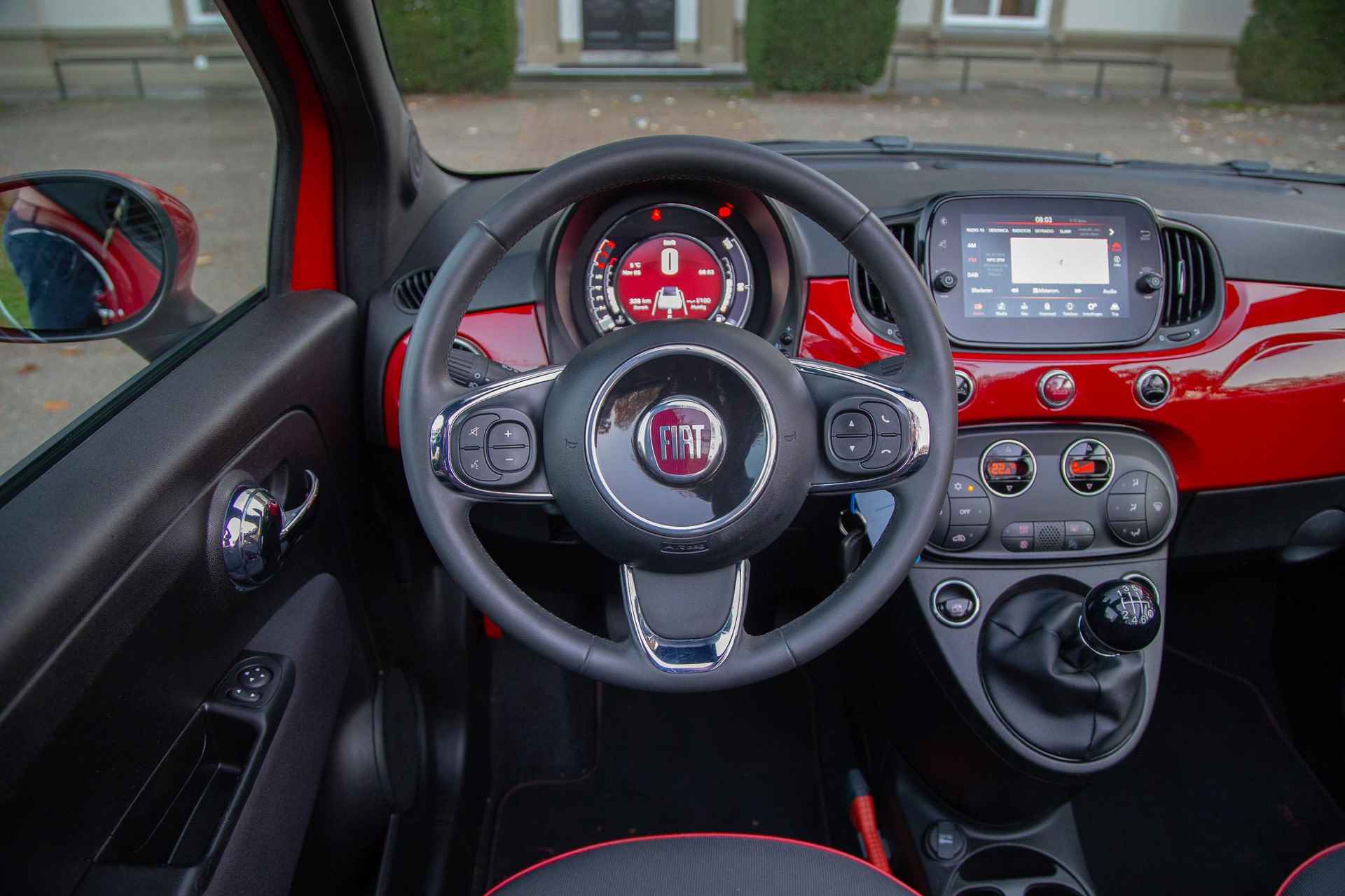 Fiat 500 C 1.0 Hybrid RED Carplay | Cruise | PDC |  ORG NL 1e EIGN - 20/41