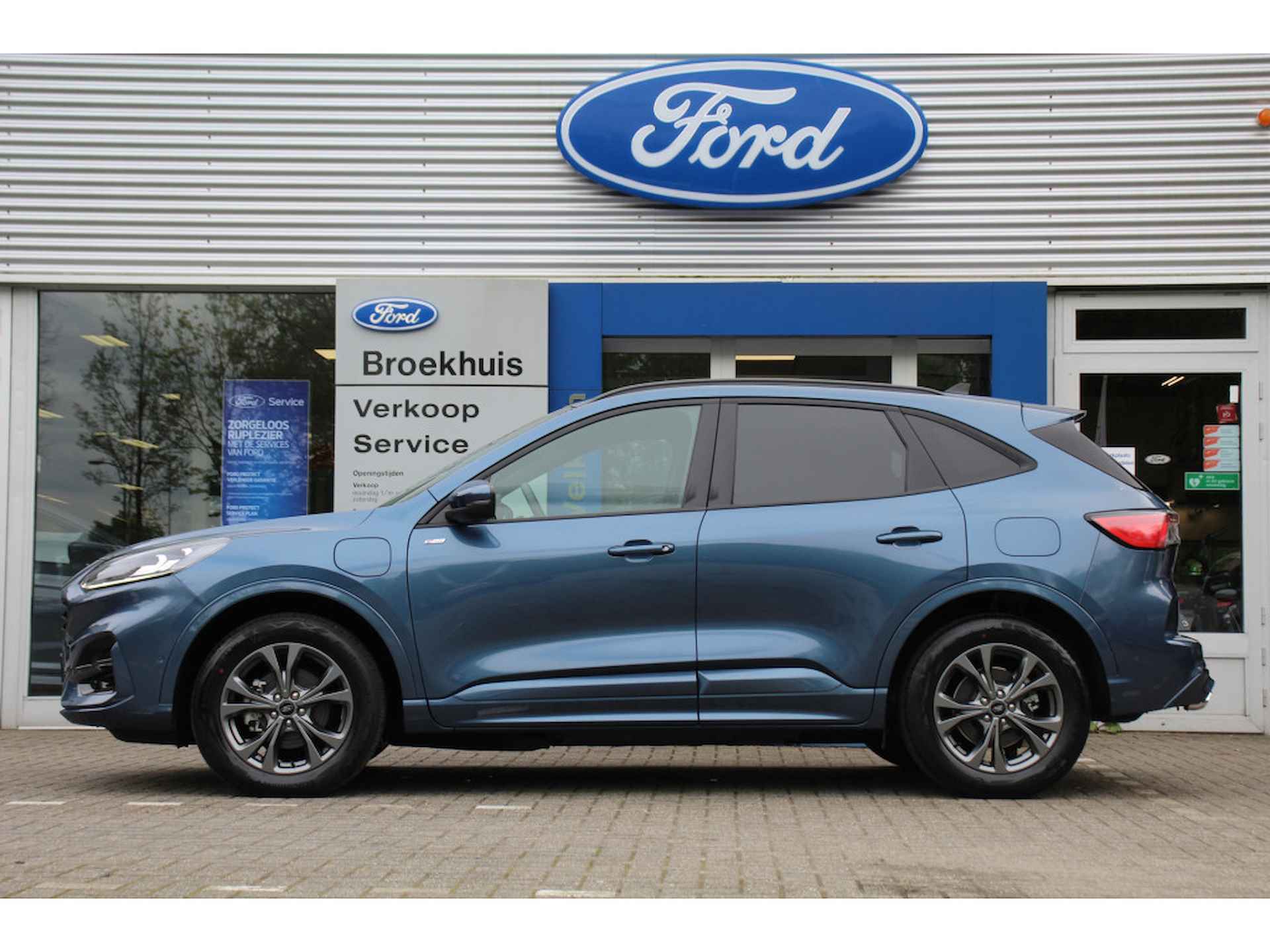 Ford Kuga 2.5 PHEV ST-LINE | NL-AUTO! | CAMERA | STANDVERWARMING | NAVI | CLIMA | CRUISE | PARKEERSENSOREN | APPLE CARPLAY & ANDROID AUTO - 2/28