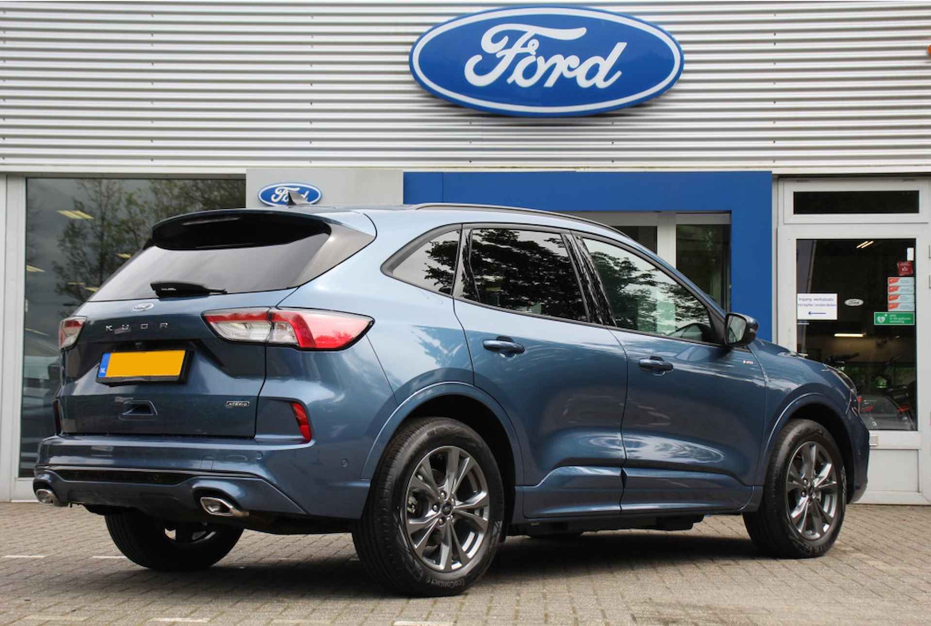 Ford Kuga 2.5 PHEV ST-LINE | NL-AUTO! | CAMERA | STANDVERWARMING | NAVI | CLIMA | CRUISE | PARKEERSENSOREN | APPLE CARPLAY & ANDROID AUTO - 3/28