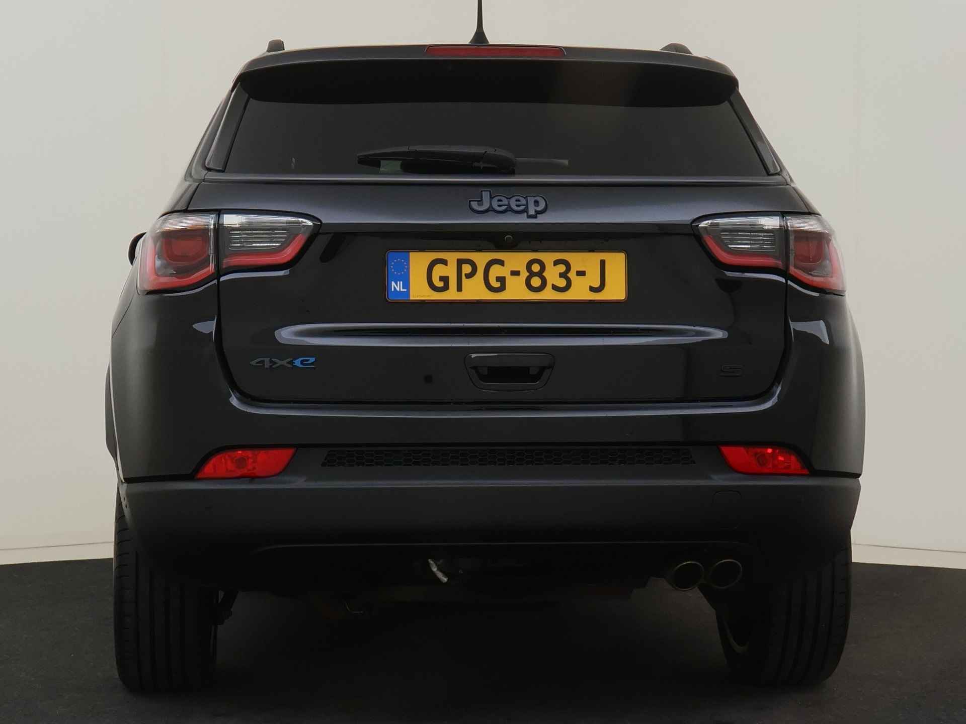 Jeep Compass 4xe 240 Plug-in Hybrid 4WD Electric S | Trekhaak | Leder | Black Edition | STOERE UITVOERING! - 7/56