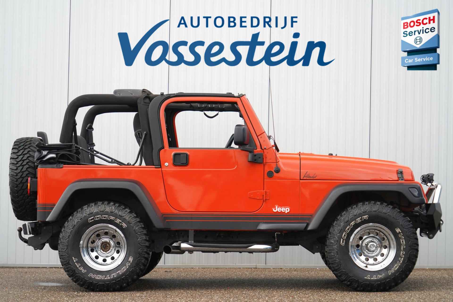 Jeep Wrangler 4.0i Softtop / 58dkm NAP / Uniek! / 6-Cilinder / Bestop dak / Ledbar / Org. Nederlands - 28/33