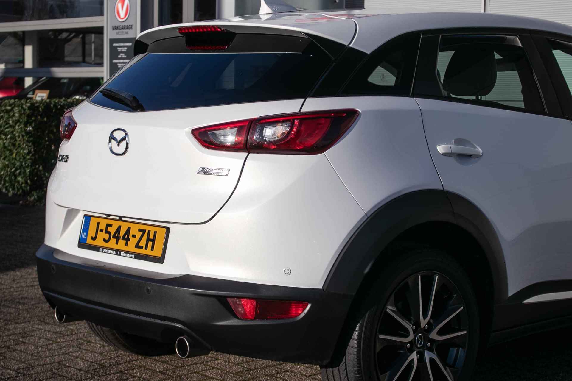 Mazda CX-3 2.0 SkyActiv-G 120 GT-M - All-in rijklaarprs | Leer | keyless | Cam | stoelverw. - 30/40