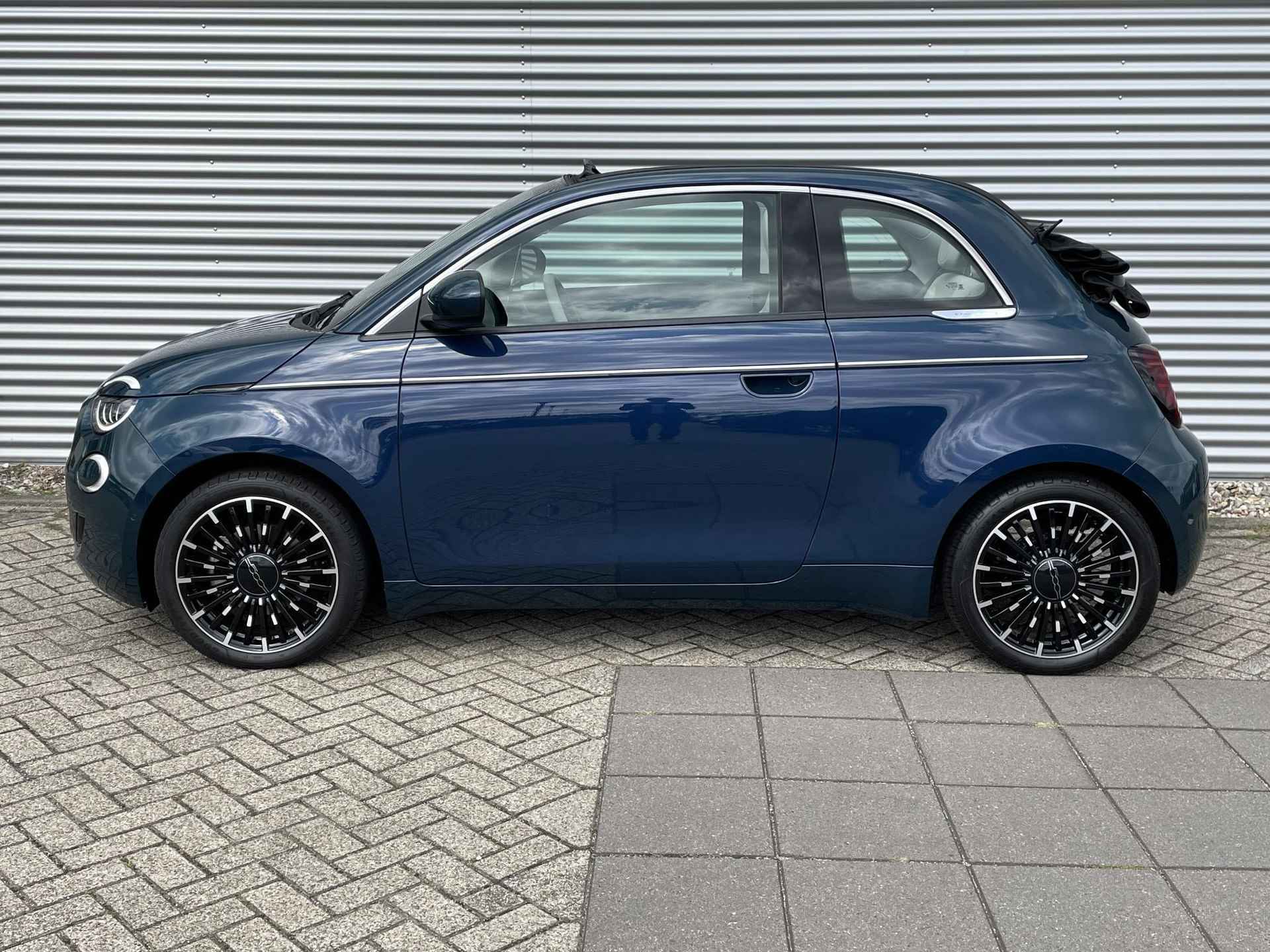 Fiat 500 C La Prima 42 kWh | Adaptieve Cruise Control | Keyless GO | LED verlichting | Climate Control | Camera - 4/28