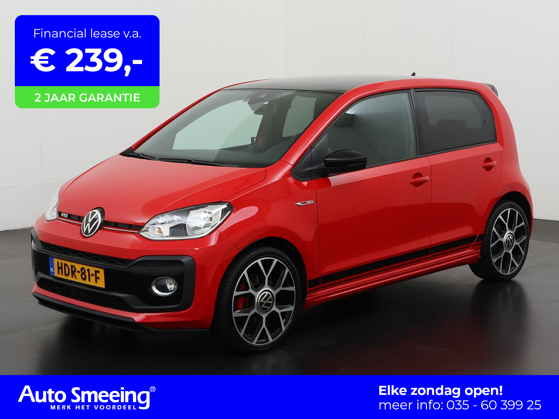 Volkswagen Up! 1.0 TSI GTI | 115PK | Stoelverwarming | Zondag Open!