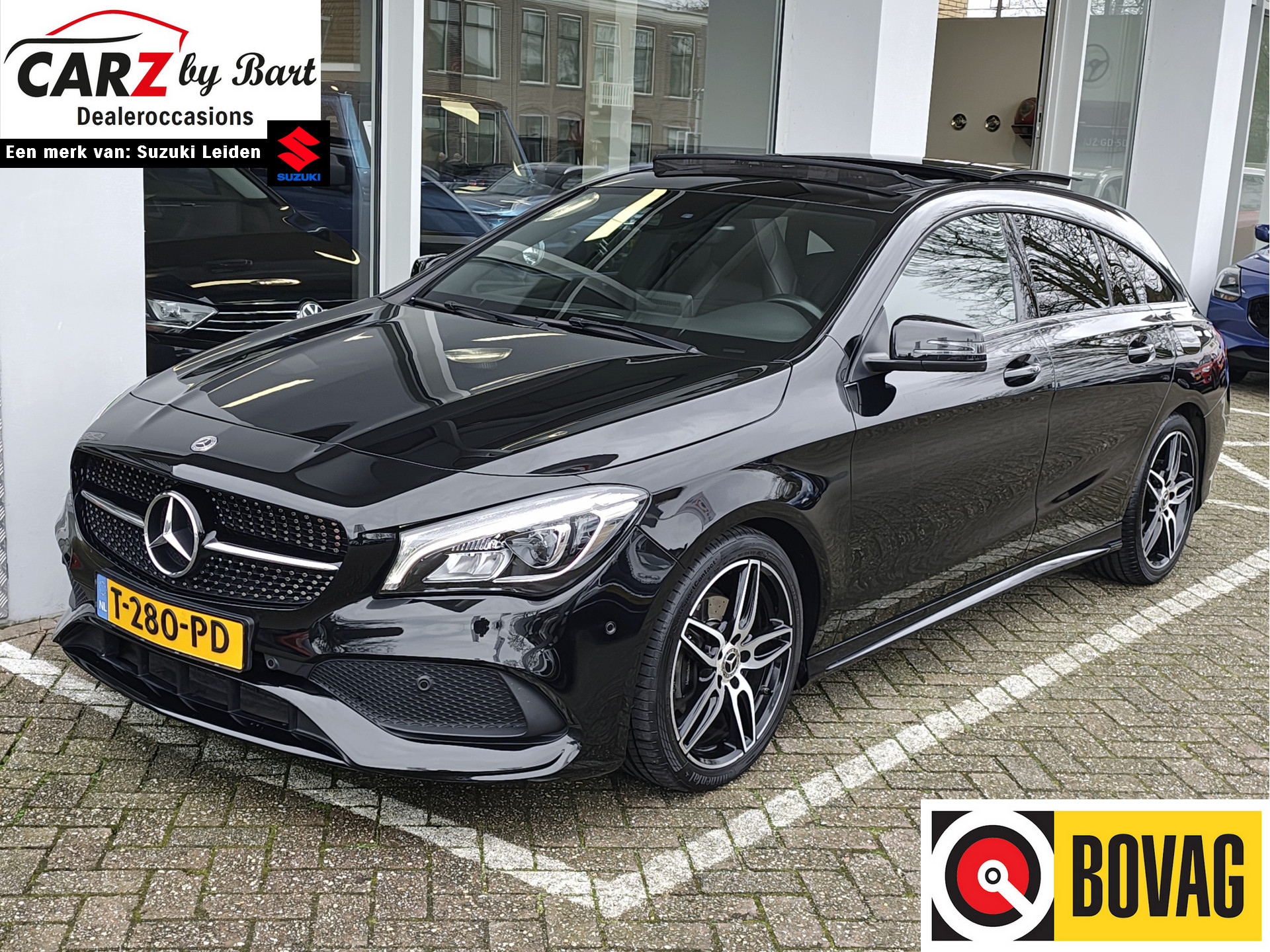 Mercedes-Benz CLA-Klasse Shooting Brake 200 PRESTIGE AMG Leer | Open dak | Led | Navi | Trekhaak