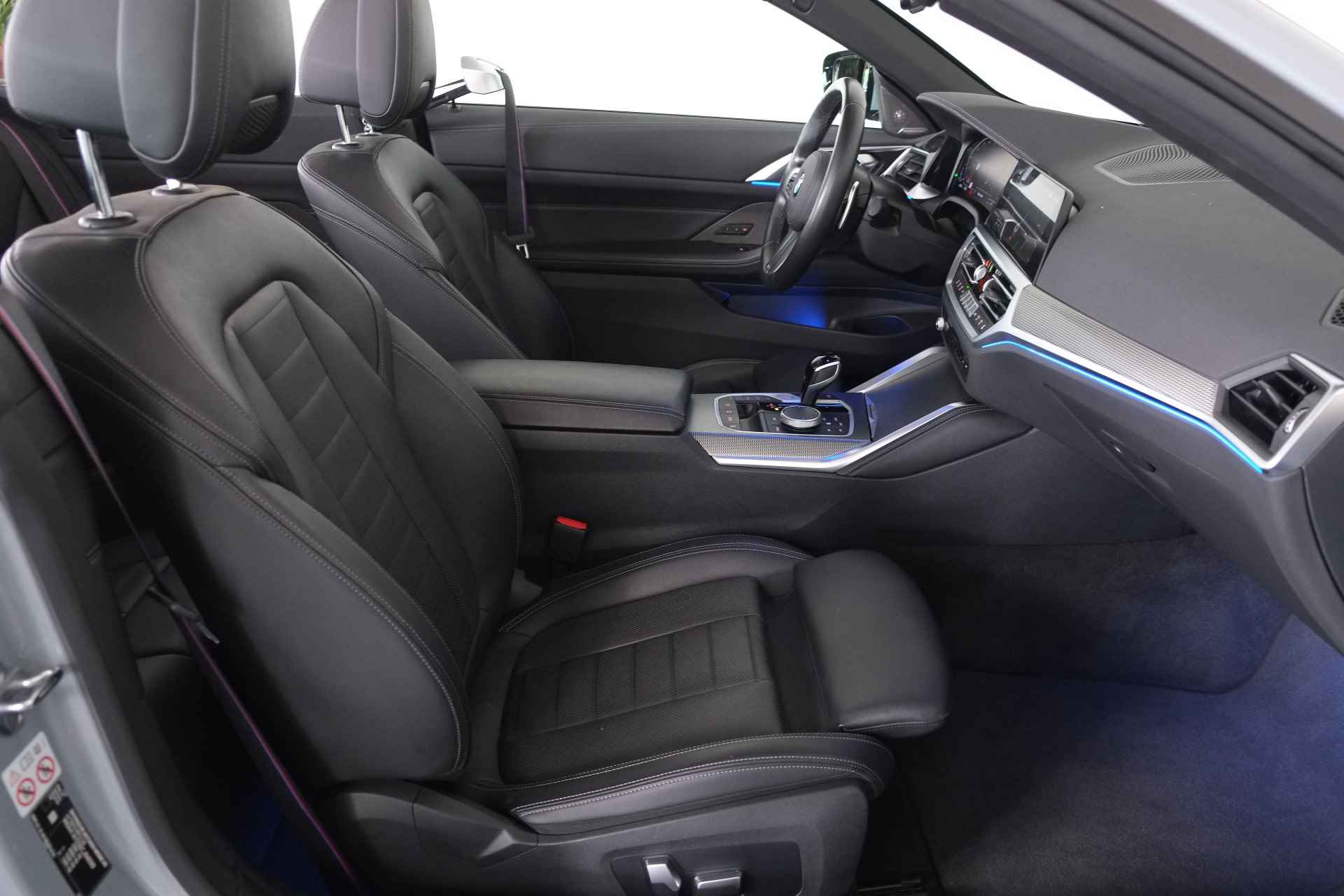 BMW 4 Serie Cabrio 430i High Executive M-Sport / LED / Leder / Harmankardon / CarPlay - 11/29