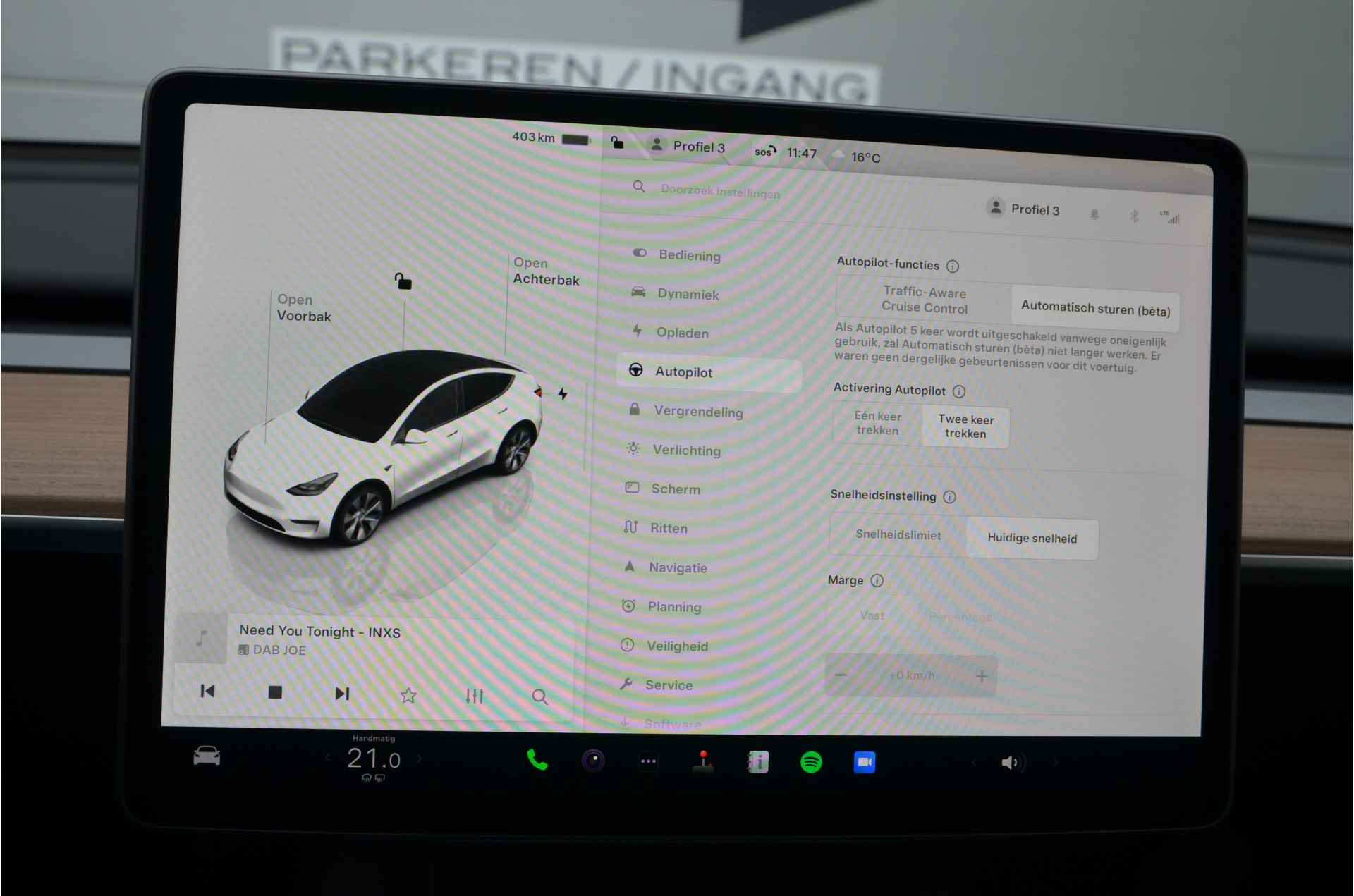 Tesla Model Y RWD 58 kWh AutoPilot, LFP Accu dus 100% opladen, MARGE - 17/32